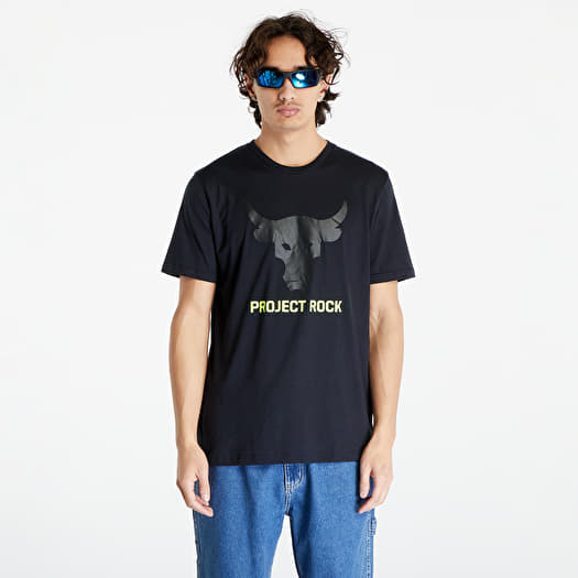 T-shirt Under Armour Project Rock Brahma Bull Short Sleeve Tee Black/ Pitch Gray