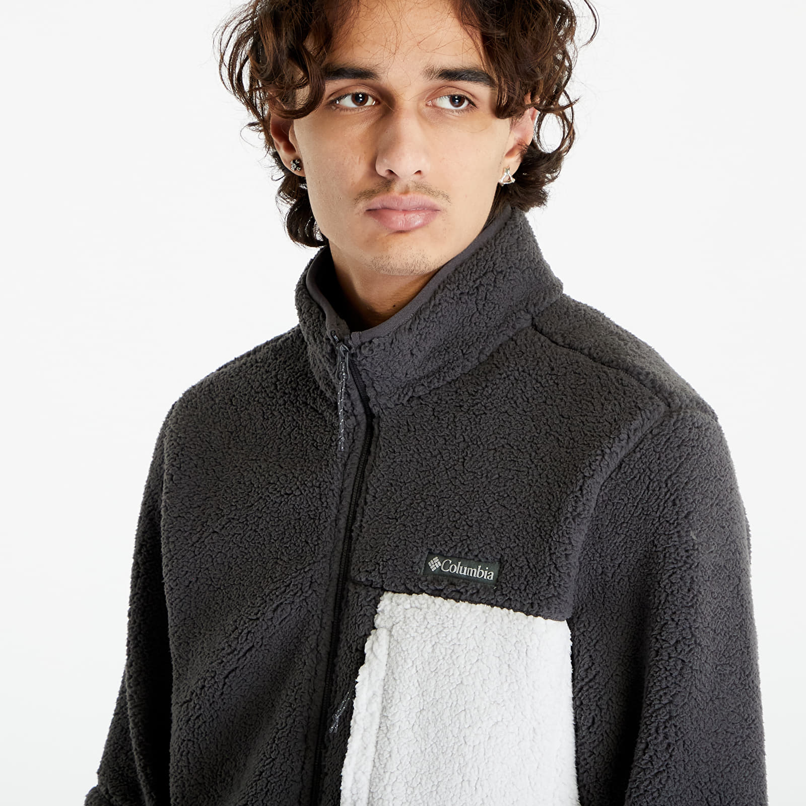 Jakas Columbia Mountainside™ Heavyweight Fleece Jacket Shark