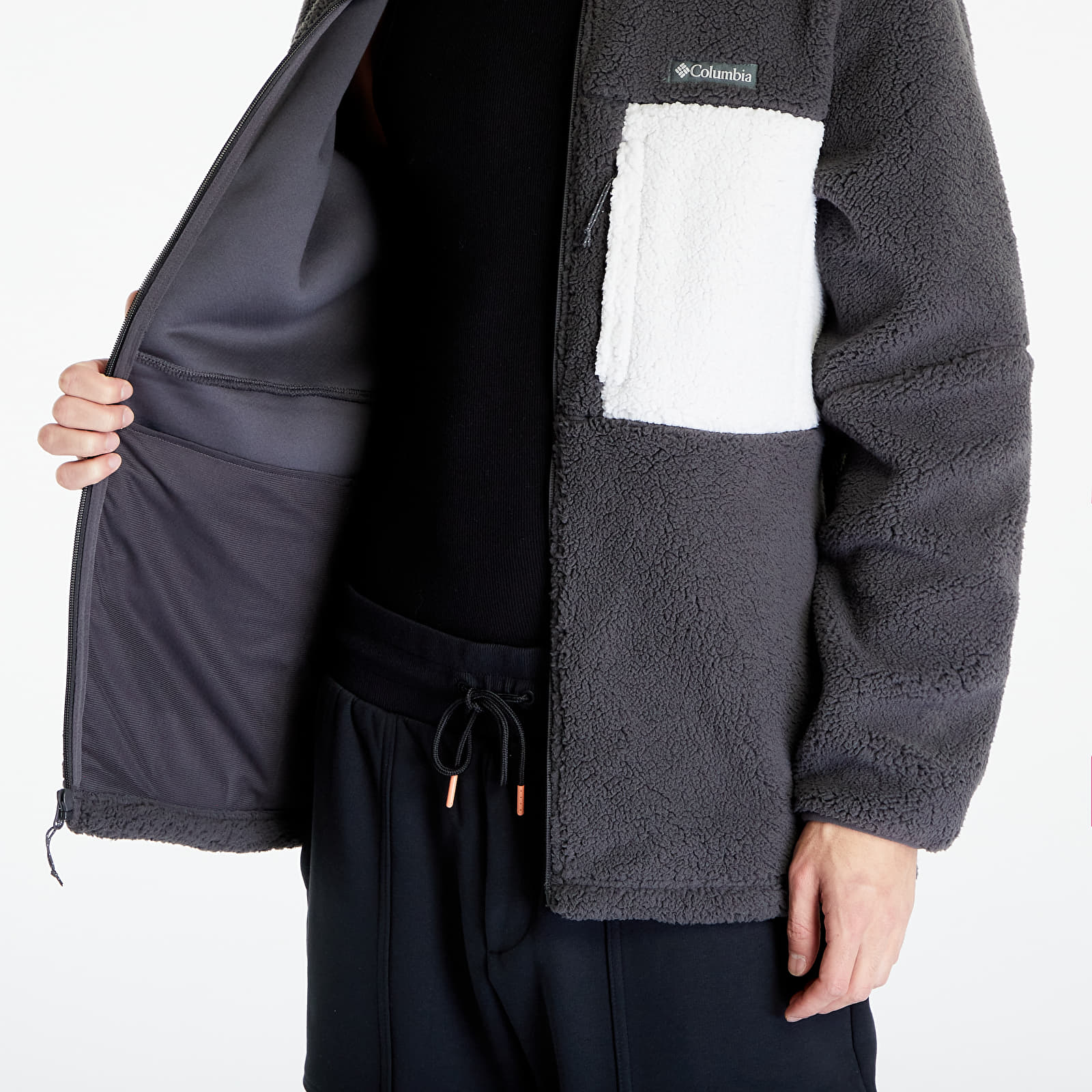Jakas Columbia Mountainside™ Heavyweight Fleece Jacket Shark