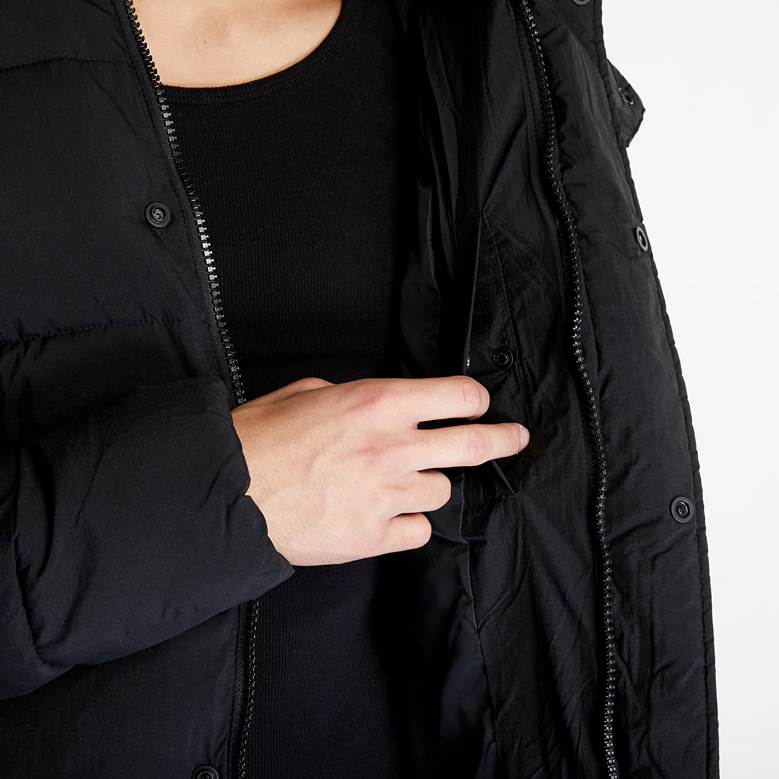Jackor Calvin Klein Jeans Essentials Non Down Jacket Black