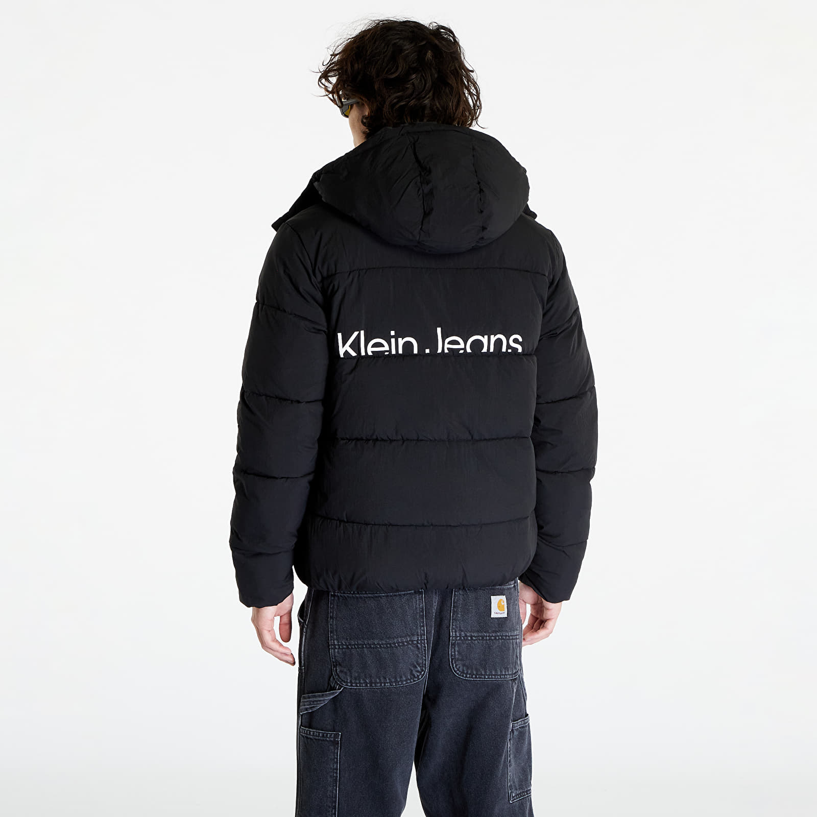 Jackor Calvin Klein Jeans Essentials Non Down Jacket Black