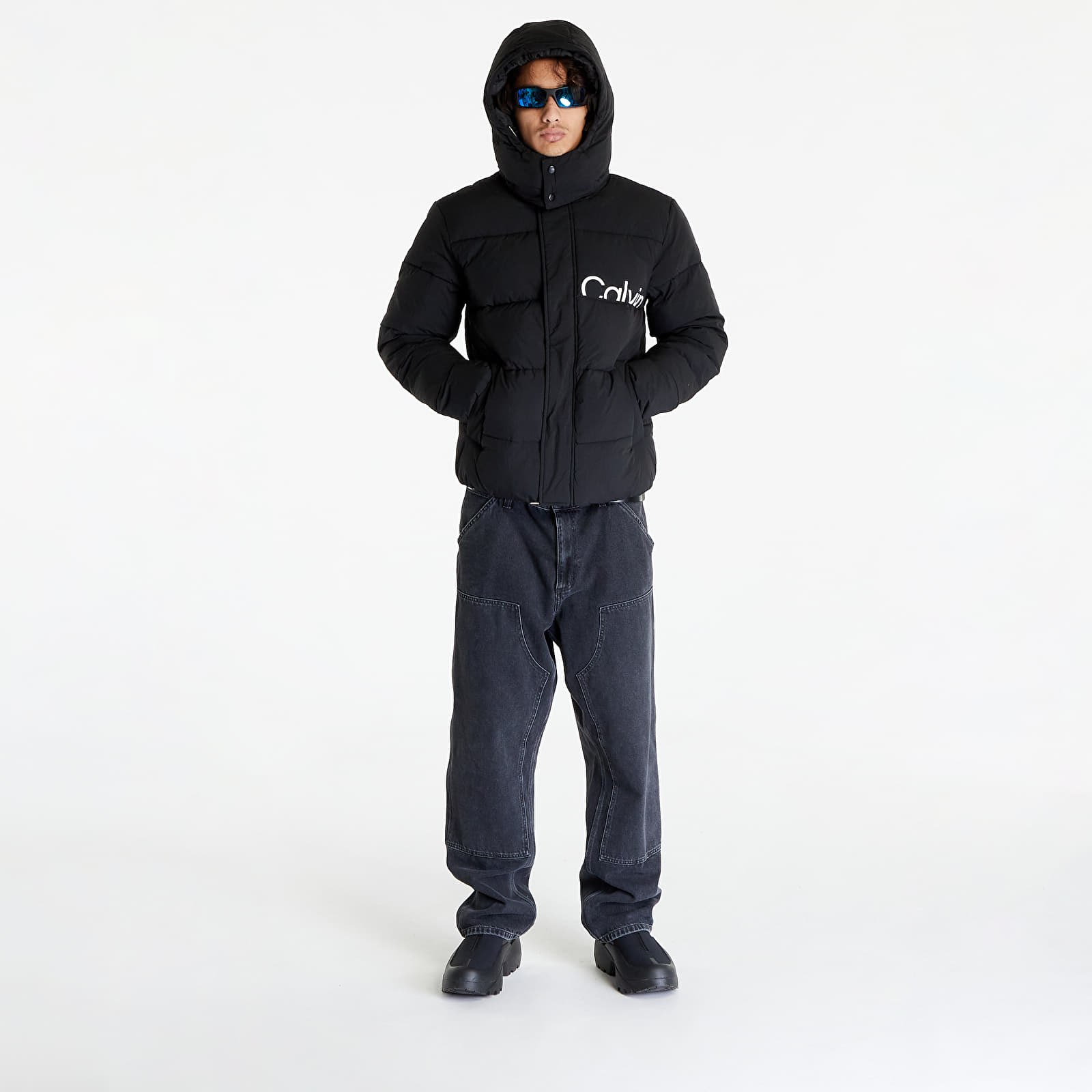 Jackor Calvin Klein Jeans Essentials Non Down Jacket Black