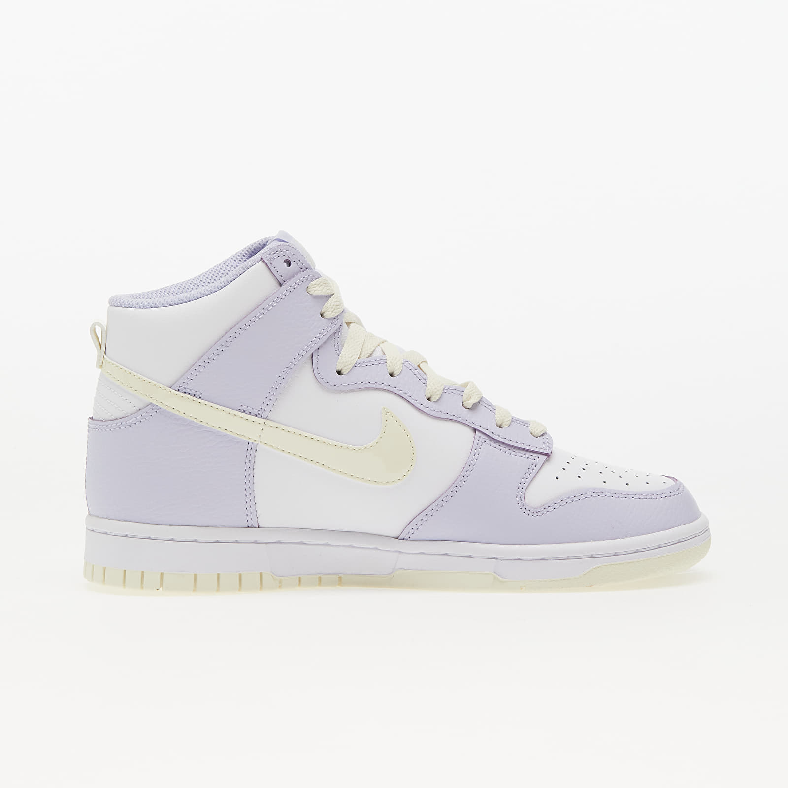 Sieviešu kedas un apavi Nike W Dunk High White/ Coconut Milk-Oxygen Purple