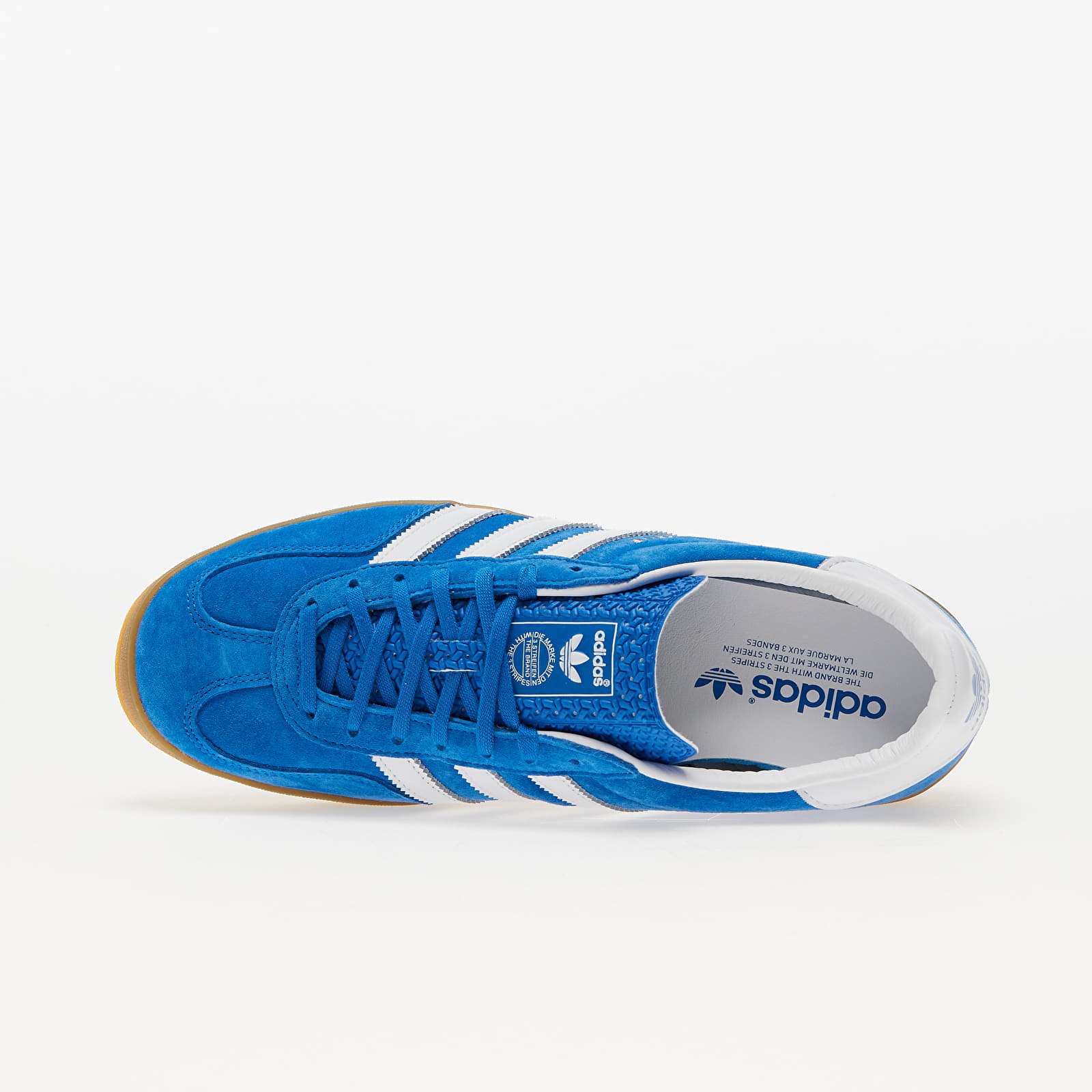 Men's sneakers and shoes adidas Gazelle Indoor Blue Bird/ Ftw White/ Blue Bird