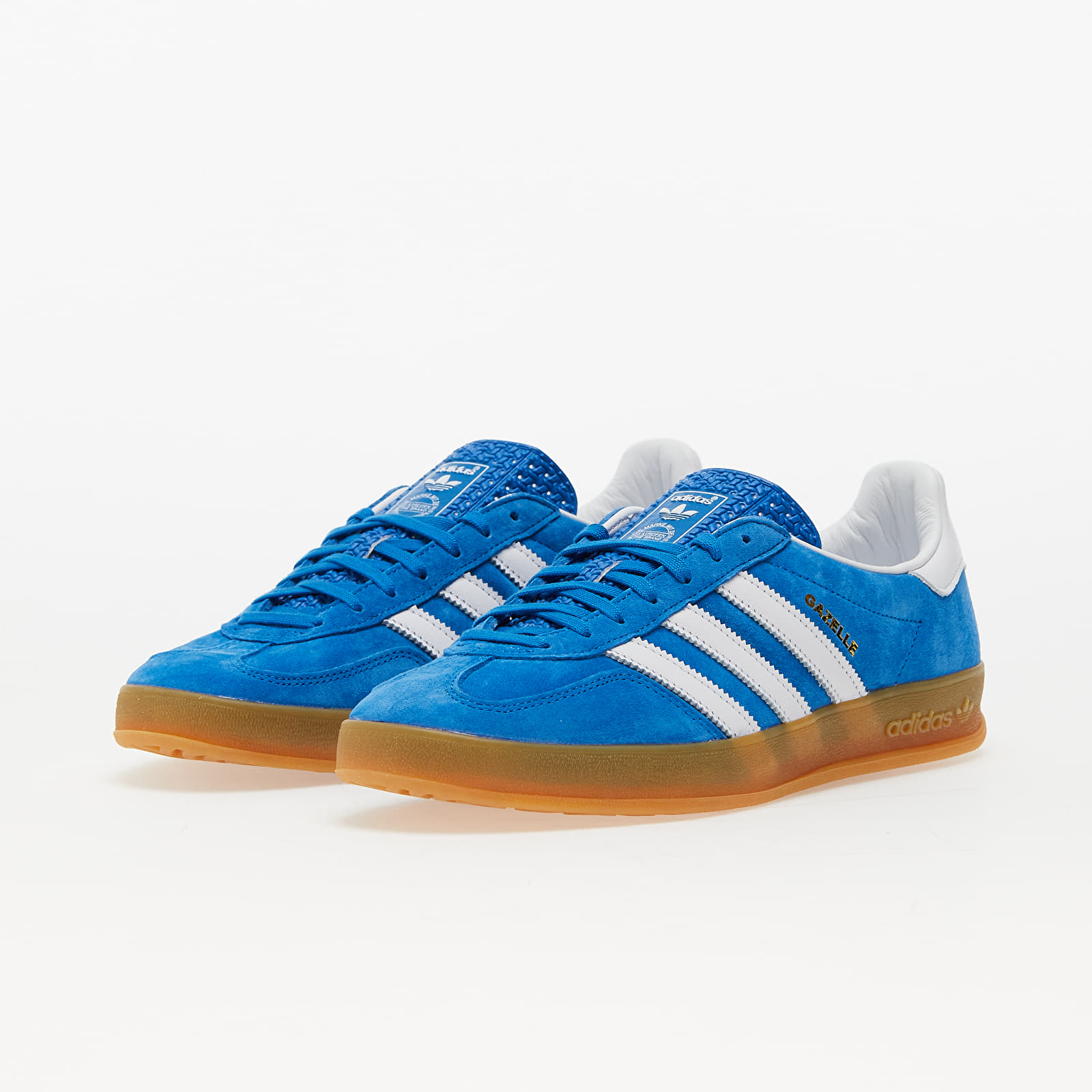 Men's sneakers and shoes adidas Gazelle Indoor Blue Bird/ Ftw White/ Blue Bird