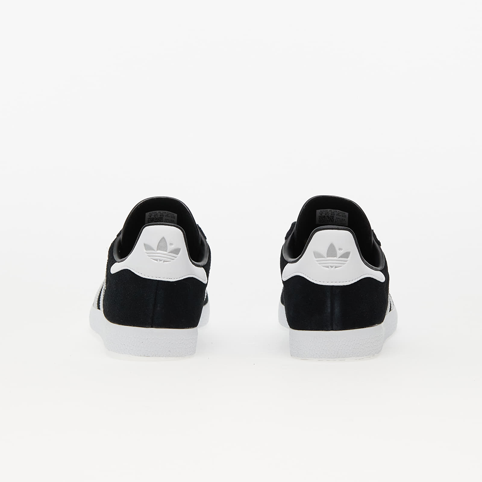 Adidași și pantofi pentru femei adidas Gazelle W Core Black/ Silver Metallic/ Ftw White