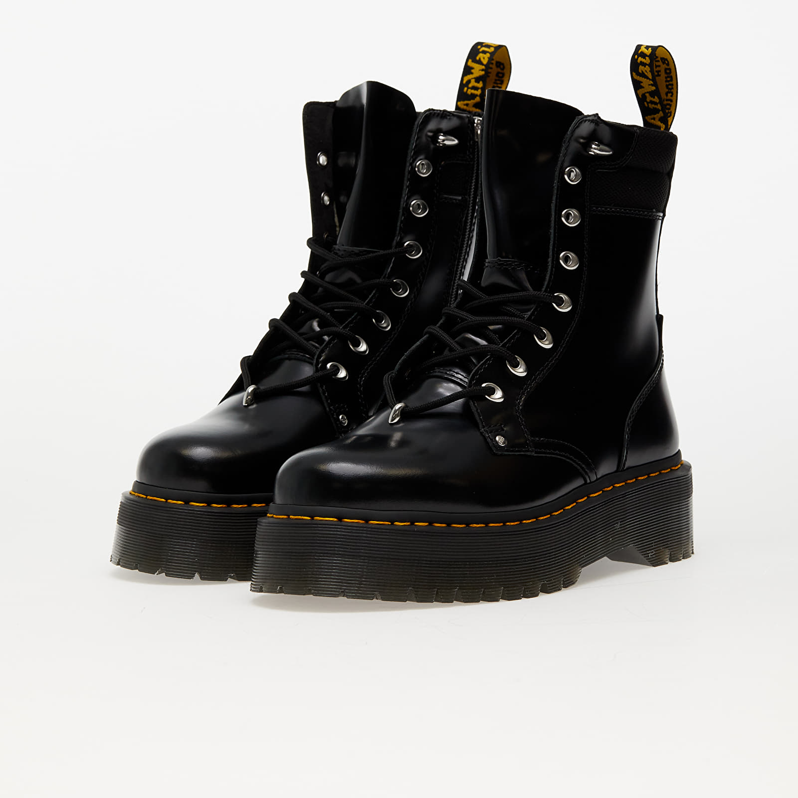 Men's sneakers and shoes Dr. Martens  Jadon HDW II Black Buttero & Black 100% Recycled Da Pk Mesh