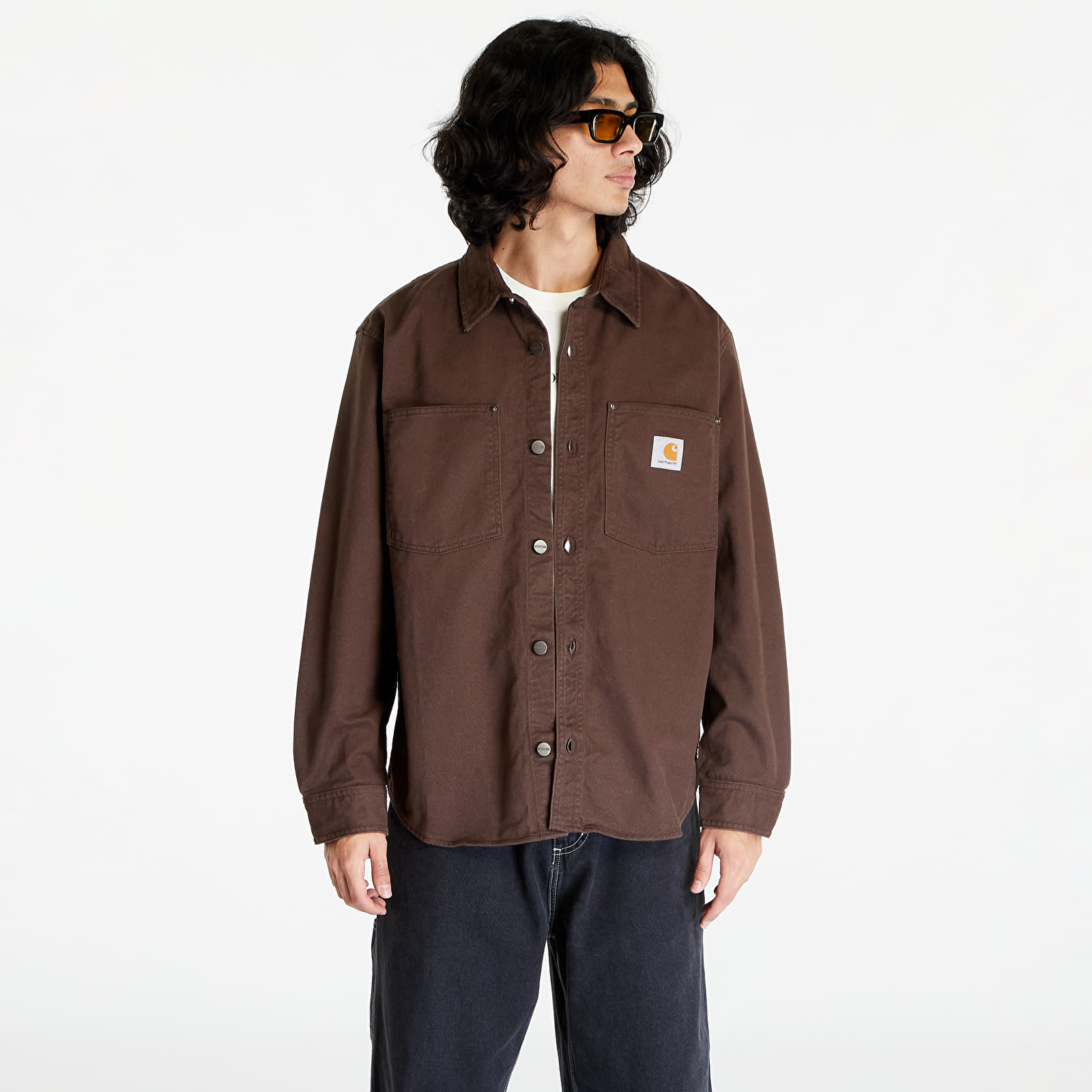 Bunda Carhartt WIP Derby Shirt Jacket Buckeye Rinsed L