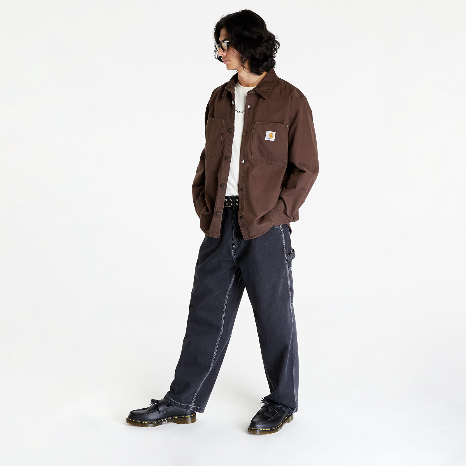 Overshirts Carhartt WIP Derby Shirt Jacket Buckeye Rinsed