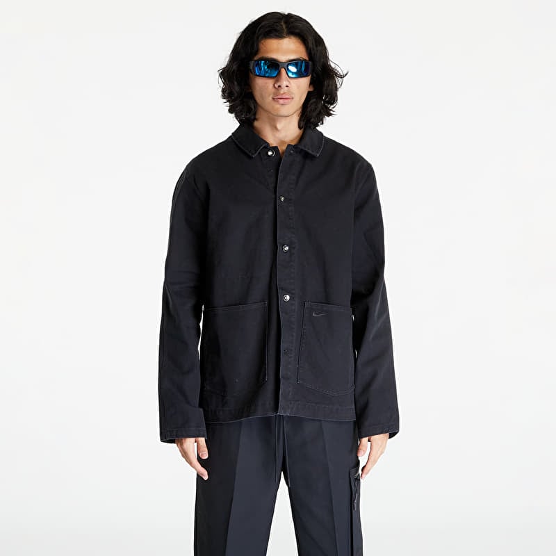 Bunda Nike Life Men's Chore Coat Jacket Black/ Black