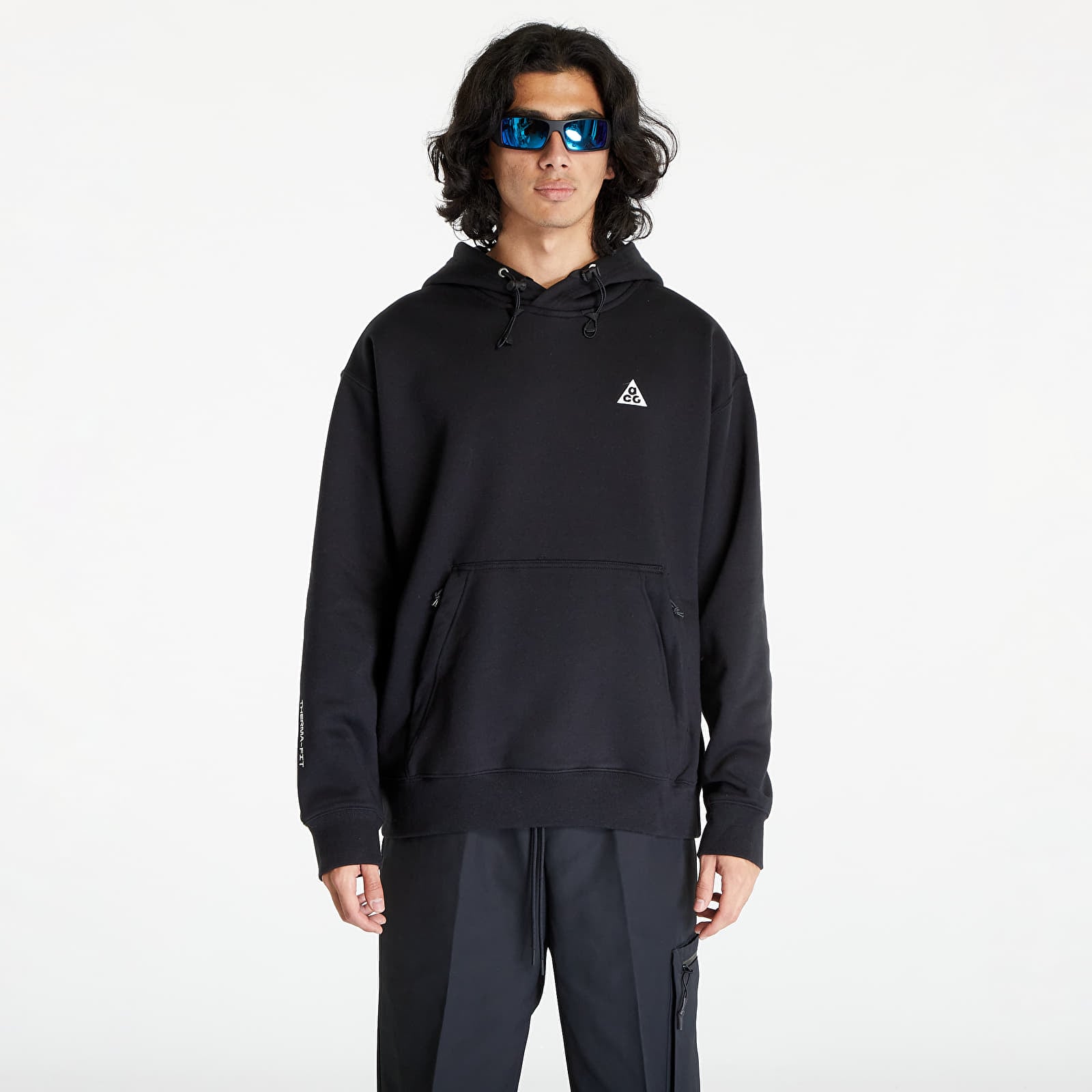 Φούτερ Nike ACG Therma-FIT Fleece Pullover Hoodie UNISEX Black/ Summit White/ Summit White XS
