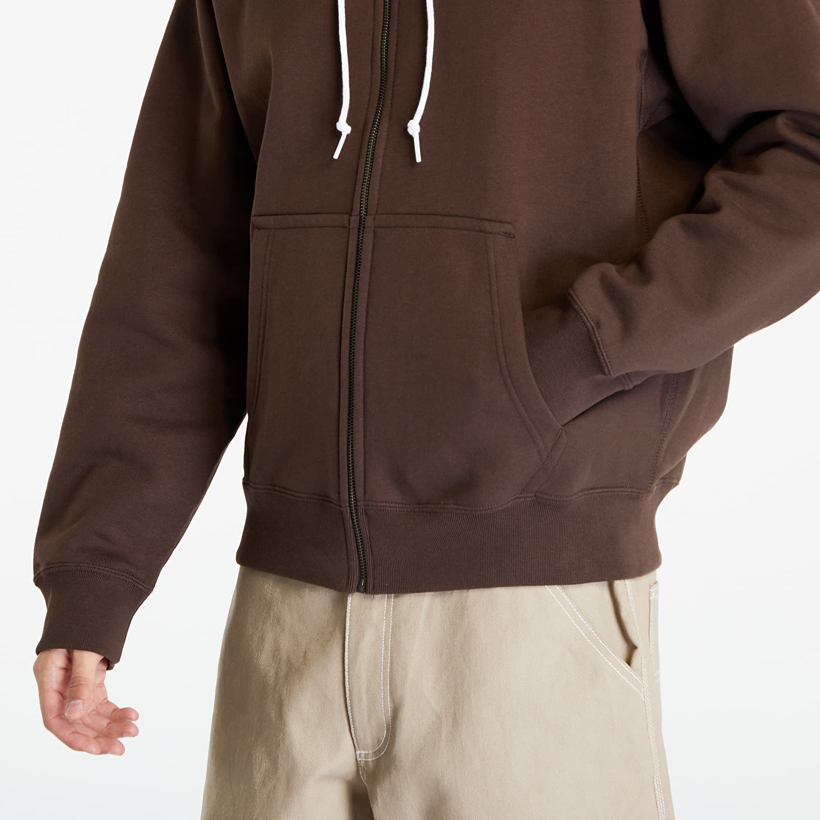 Brown nike hoodie mens best sale