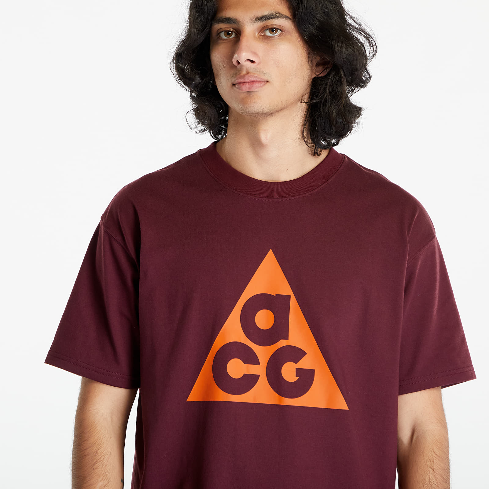 Tricou Nike ACG Short Sleeve T-Shirt Night Maroon - 1 | YEO