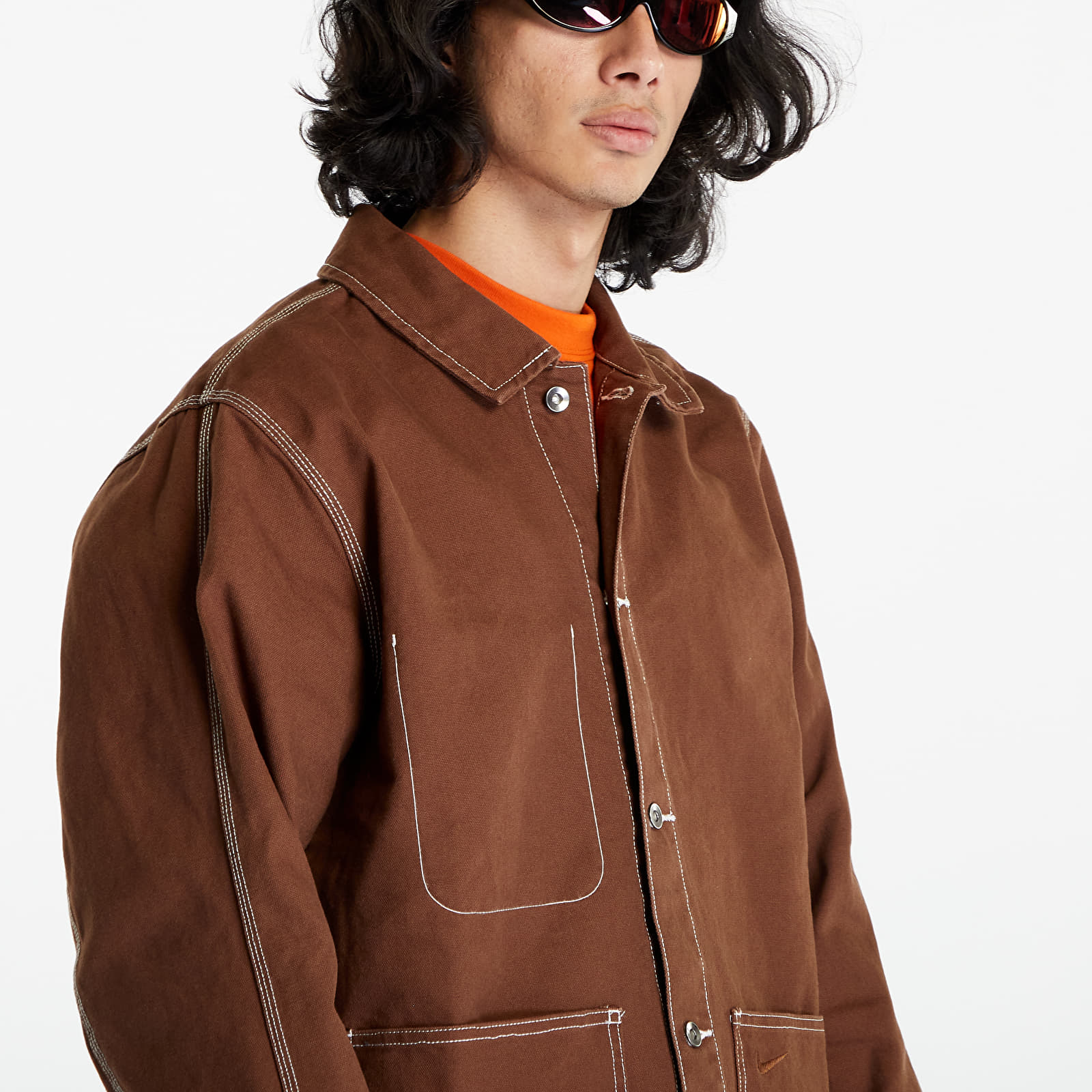 Bundy Nike Life Men's Chore Coat Jacket Cacao  Wow/ Cacao  Wow