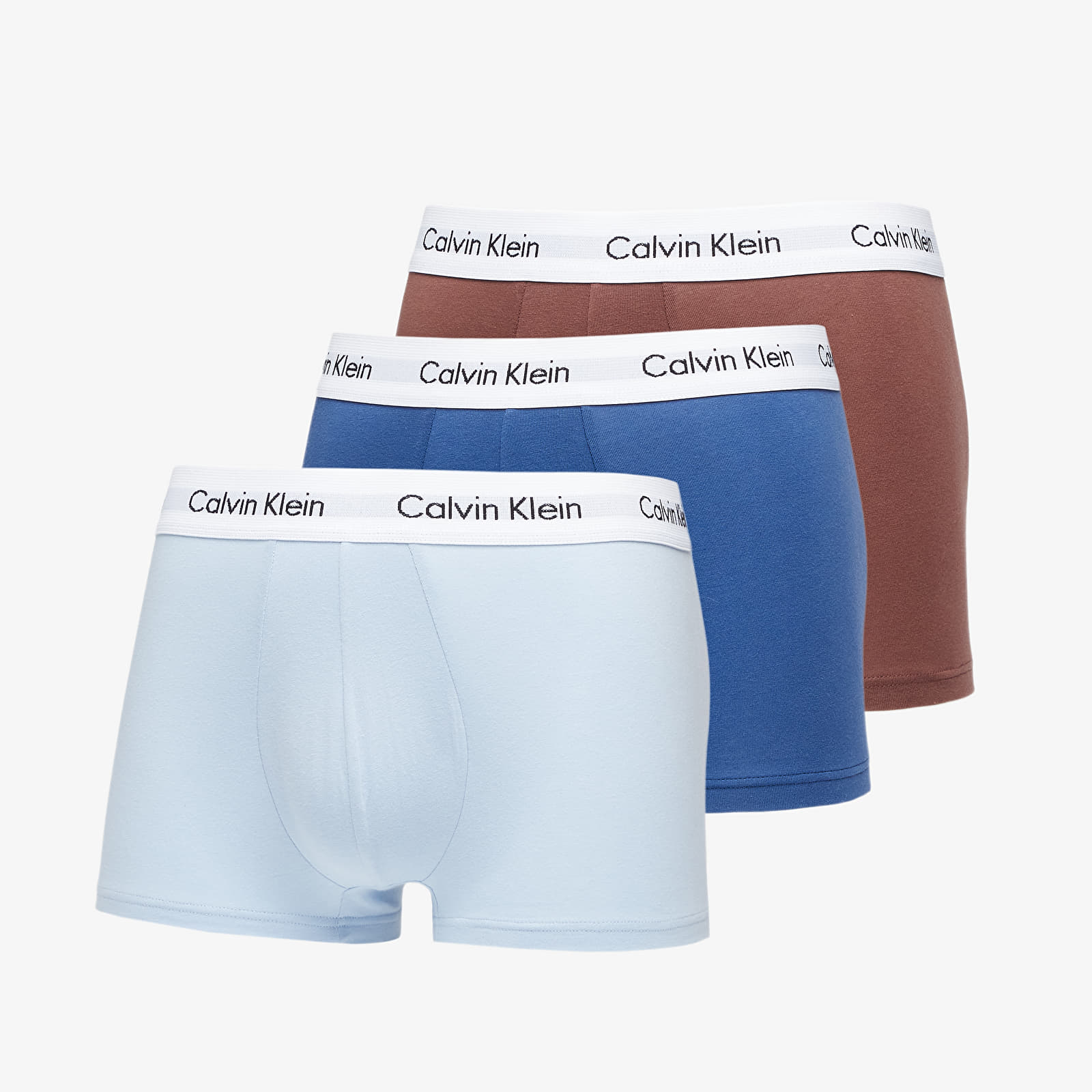 Boxerky Calvin Klein Cotton Stretch Classic Fit Low Rise Trunk 3-Pack Multicolor