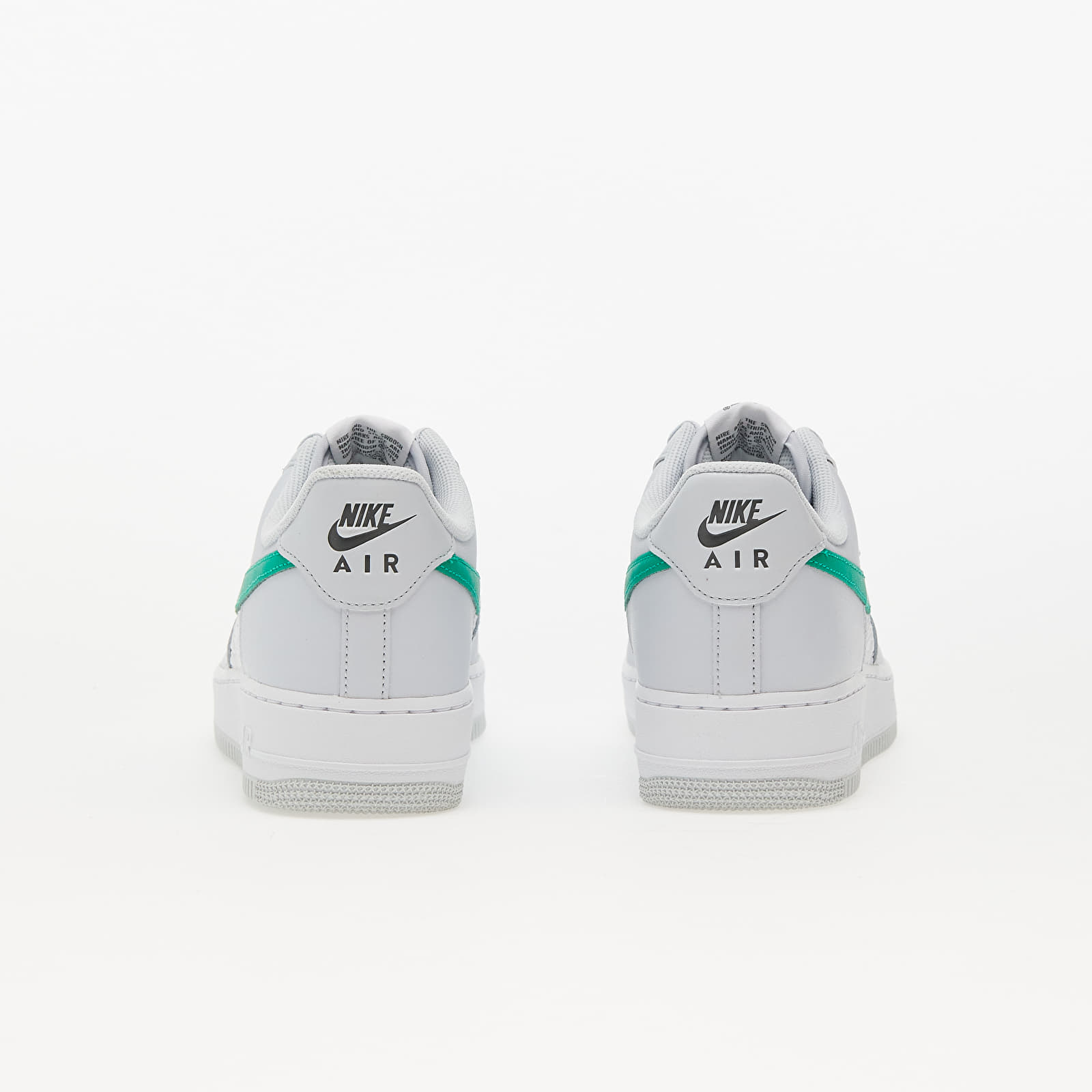 Zapatillas Hombre Nike Air Force 1 '07 Pure Platinum/ Stadium Green-Iron Grey