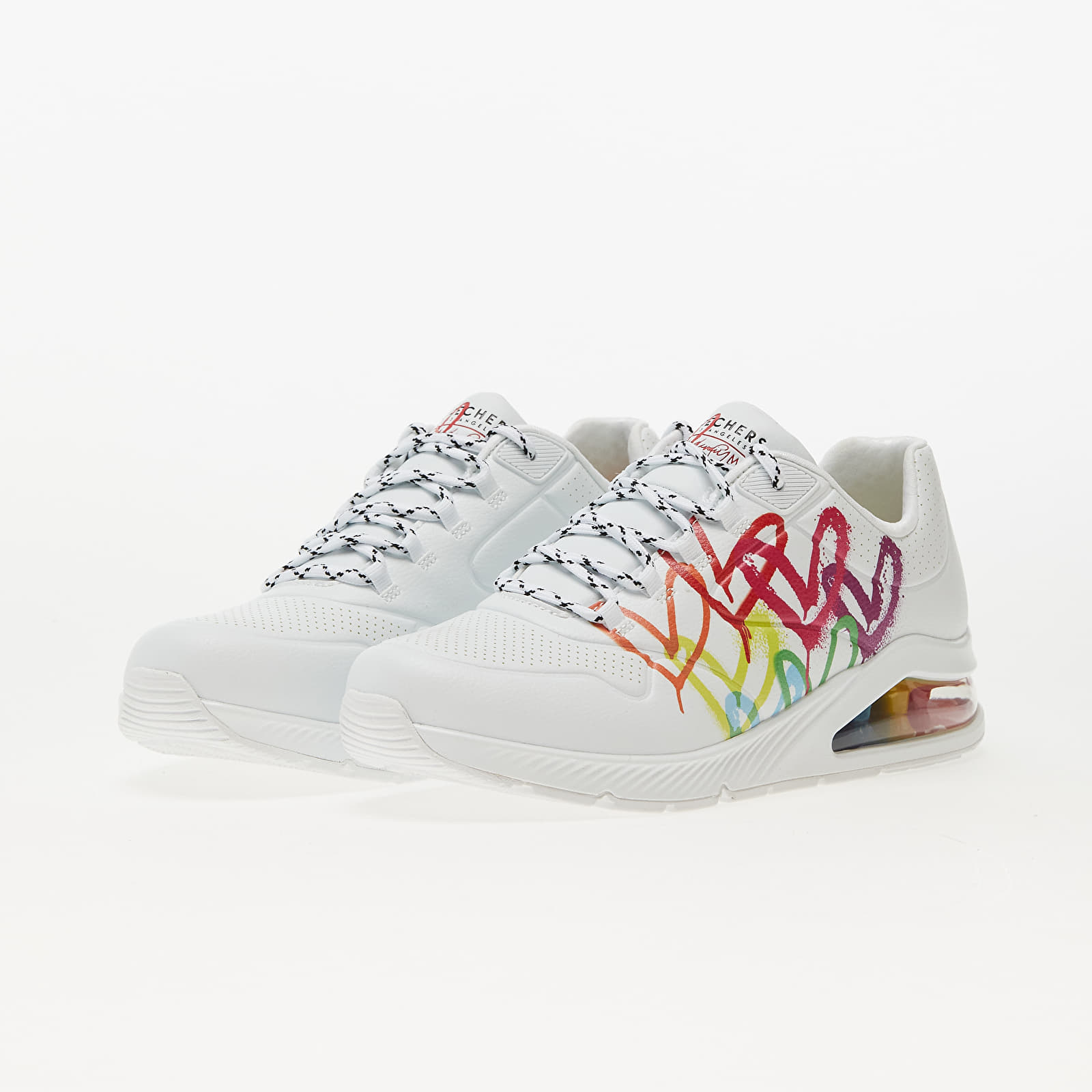 Încălțăminte și sneakerși pentru femei Skechers Uno 2 Floating Love White