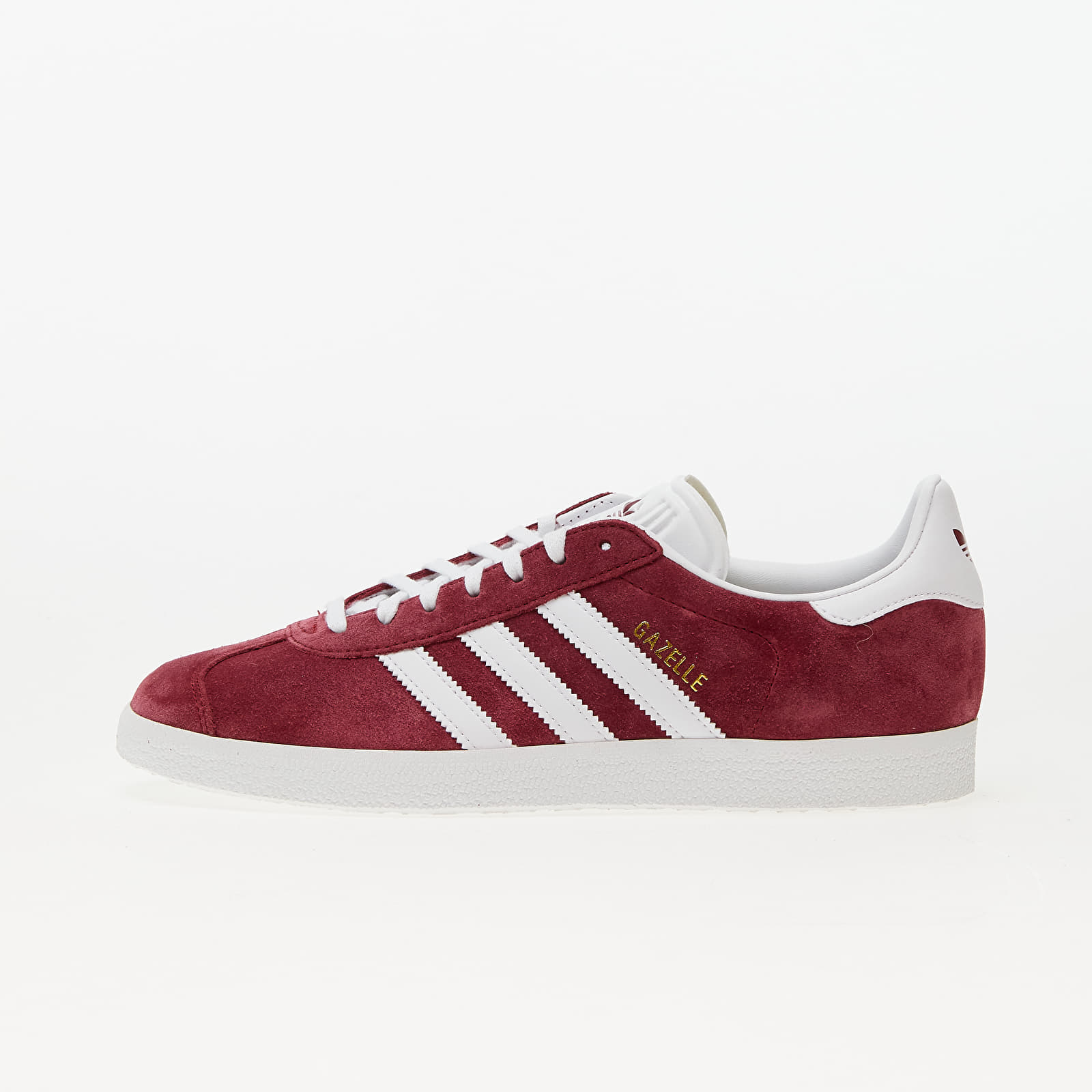 Herensneakers en -schoenen adidas Gazelle Cburgundy/ Ftw White/ Gold Metalic