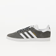 adidas Gazelle Solid Grey/ White/ Gold Metallic