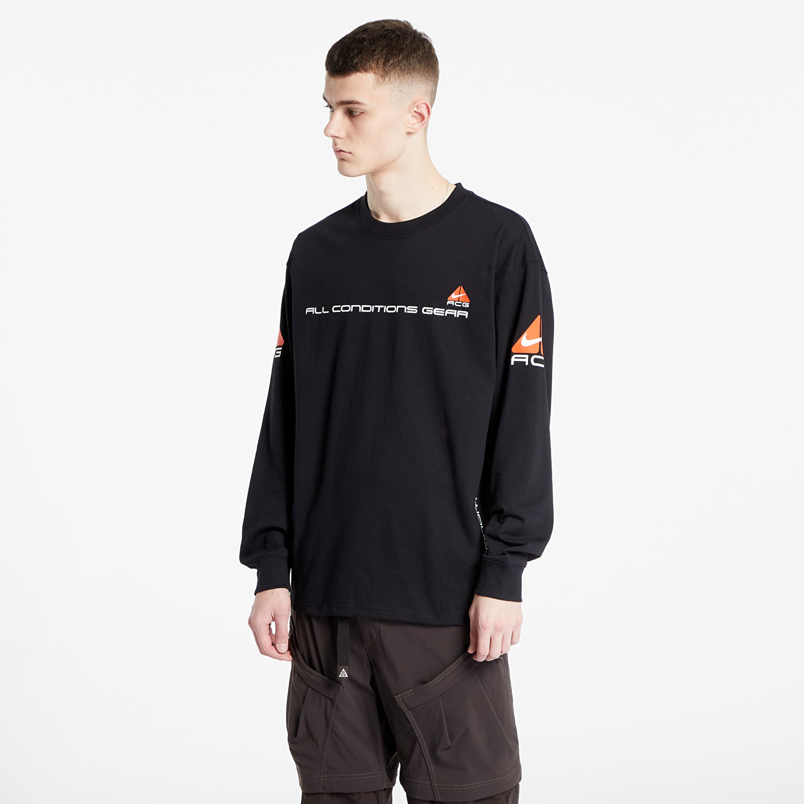 Nike acg sales long sleeve black