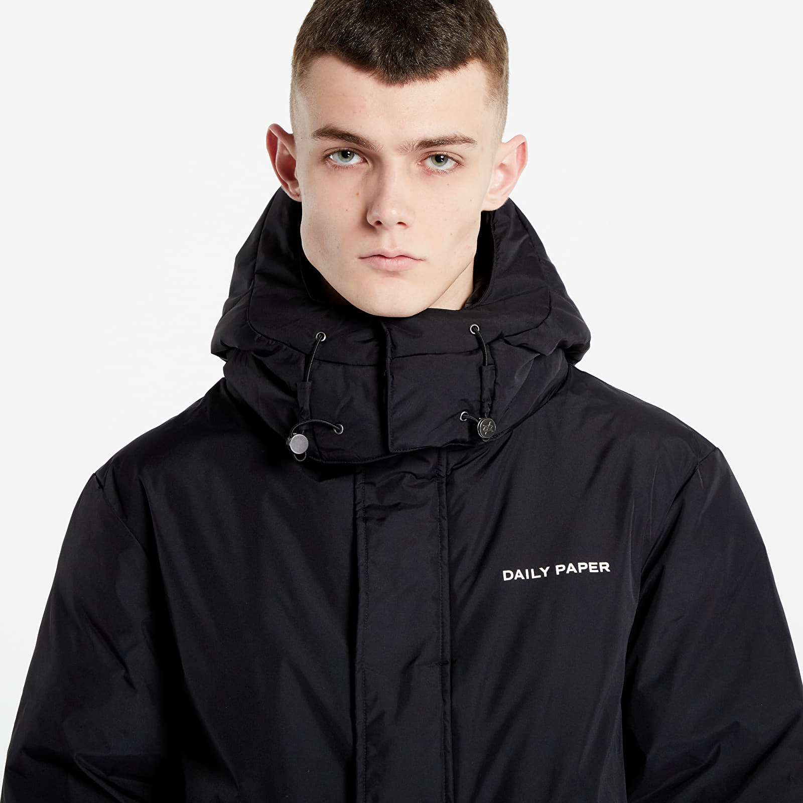 Jakas Daily Paper Ruraz Puffer Jacket Black