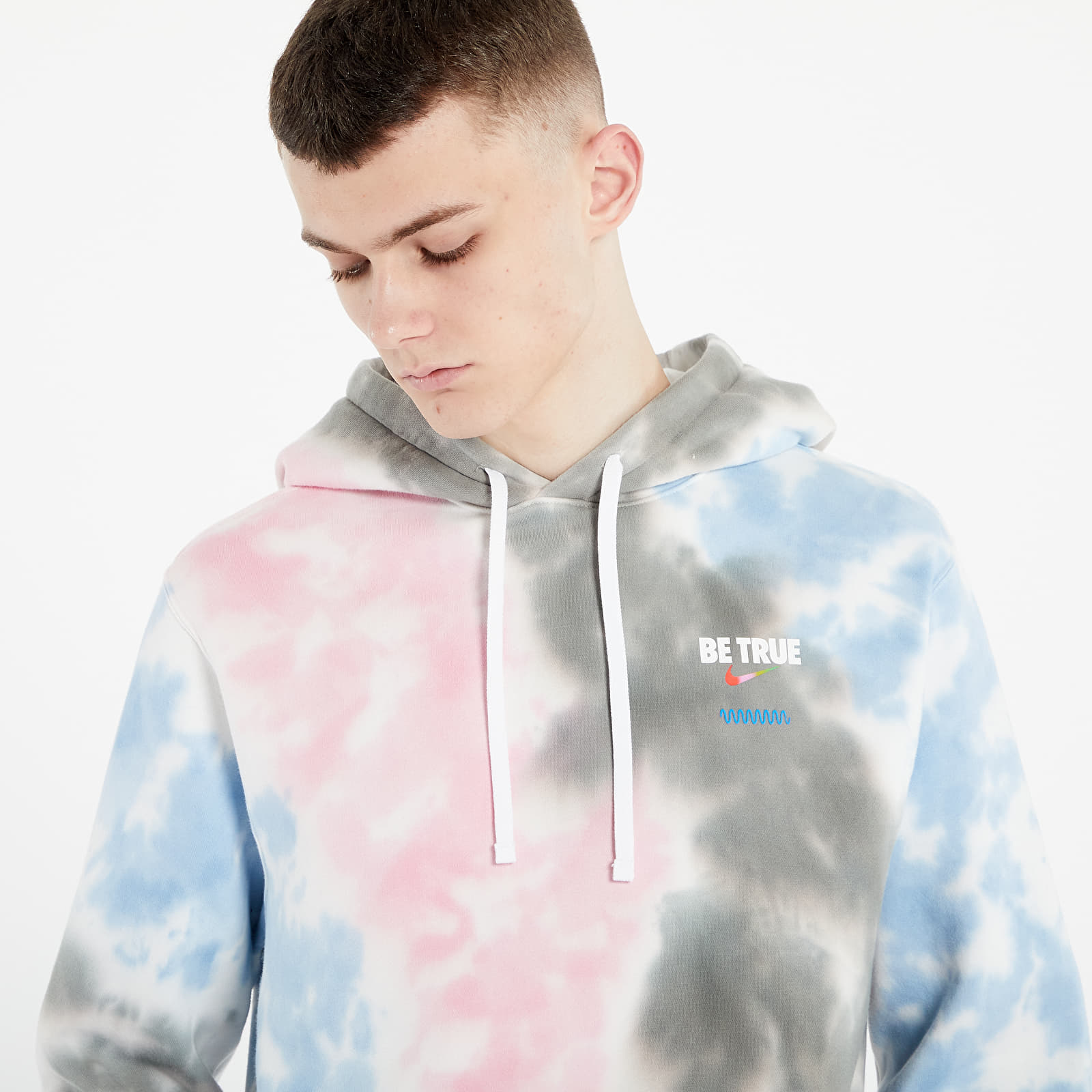 Hoodies and sweatshirts Nike Be True Hoodie Pink Foam Queens
