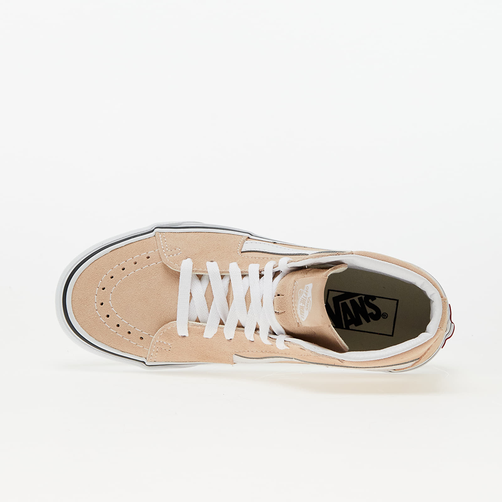 Vans old skool frappe true hotsell white skate shoes