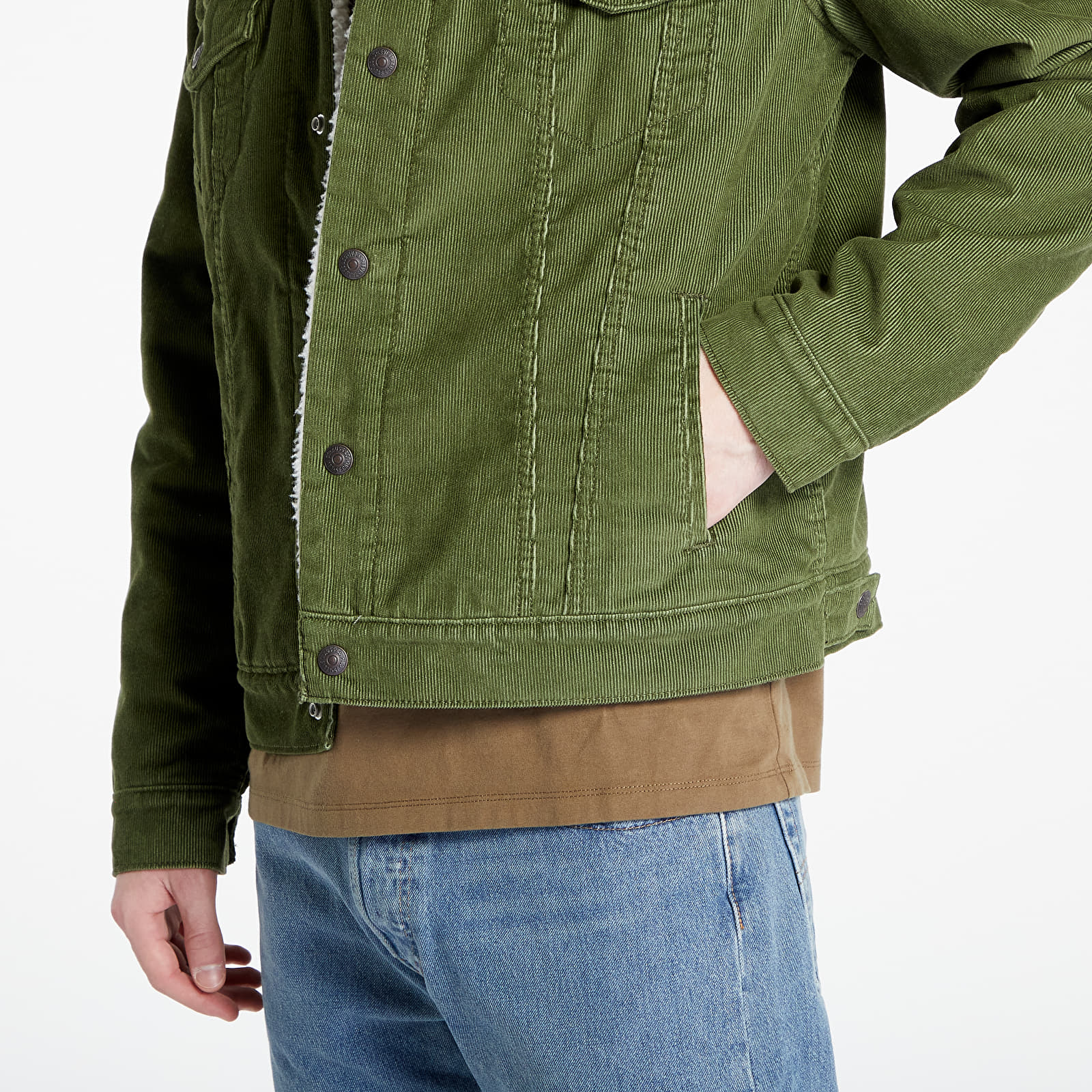 Jacken Levi's® Type III Sherpa Trucker Jacket Green