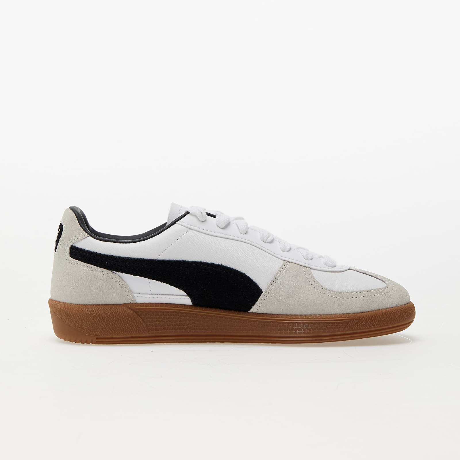 Meeste tossud ja kingad Puma Palermo Leather Puma White-Vapor Gray-Gum