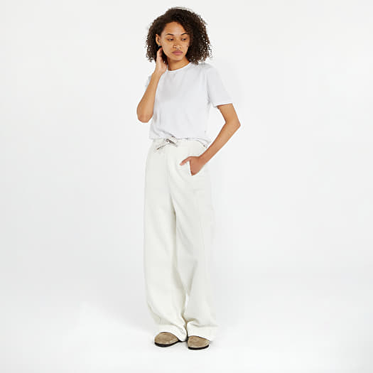 Jogger Pants Calvin Klein Jeans Tape Wide Leg Jogger Pants White | Queens