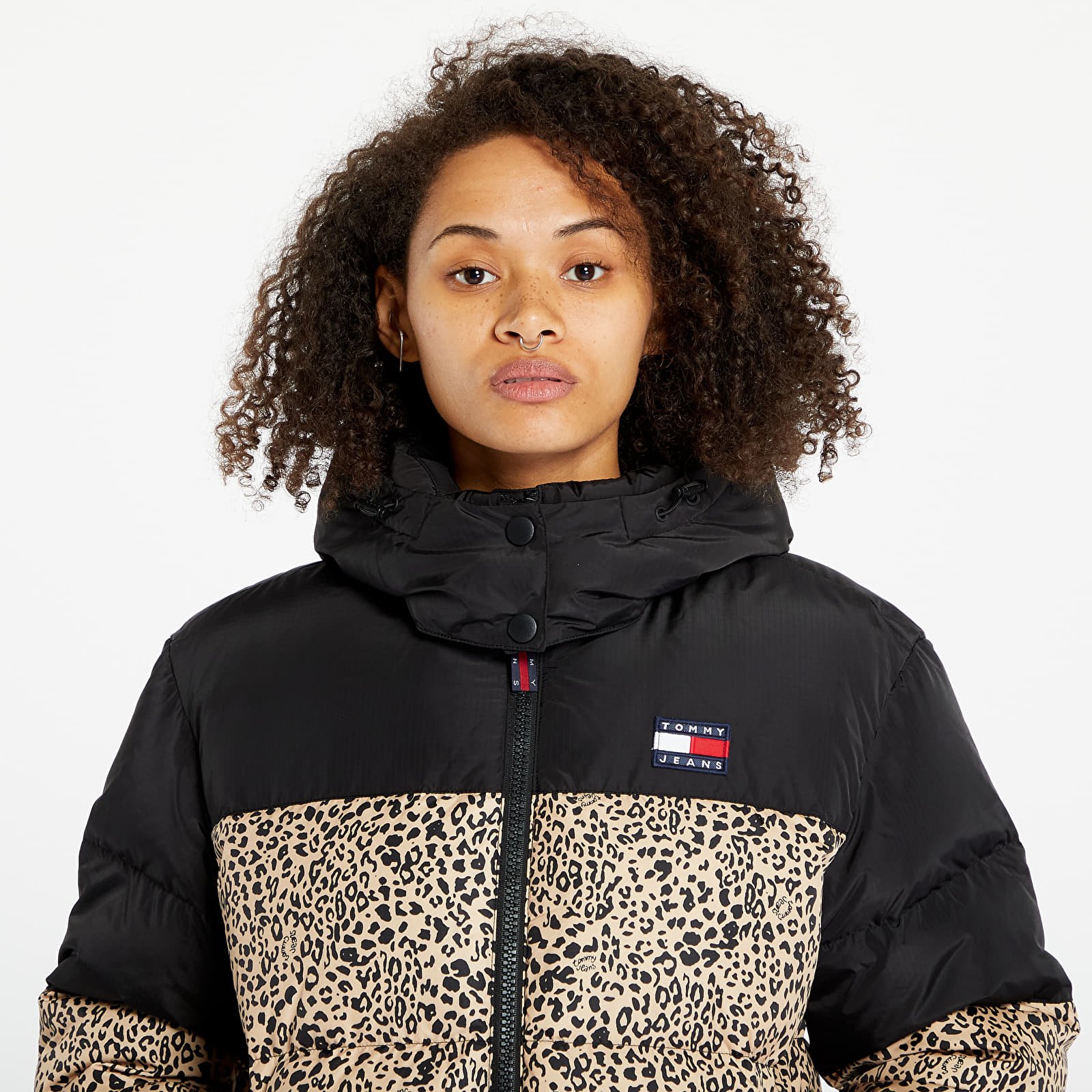Giacche TOMMY JEANS Leo Alaska Puffer Beige