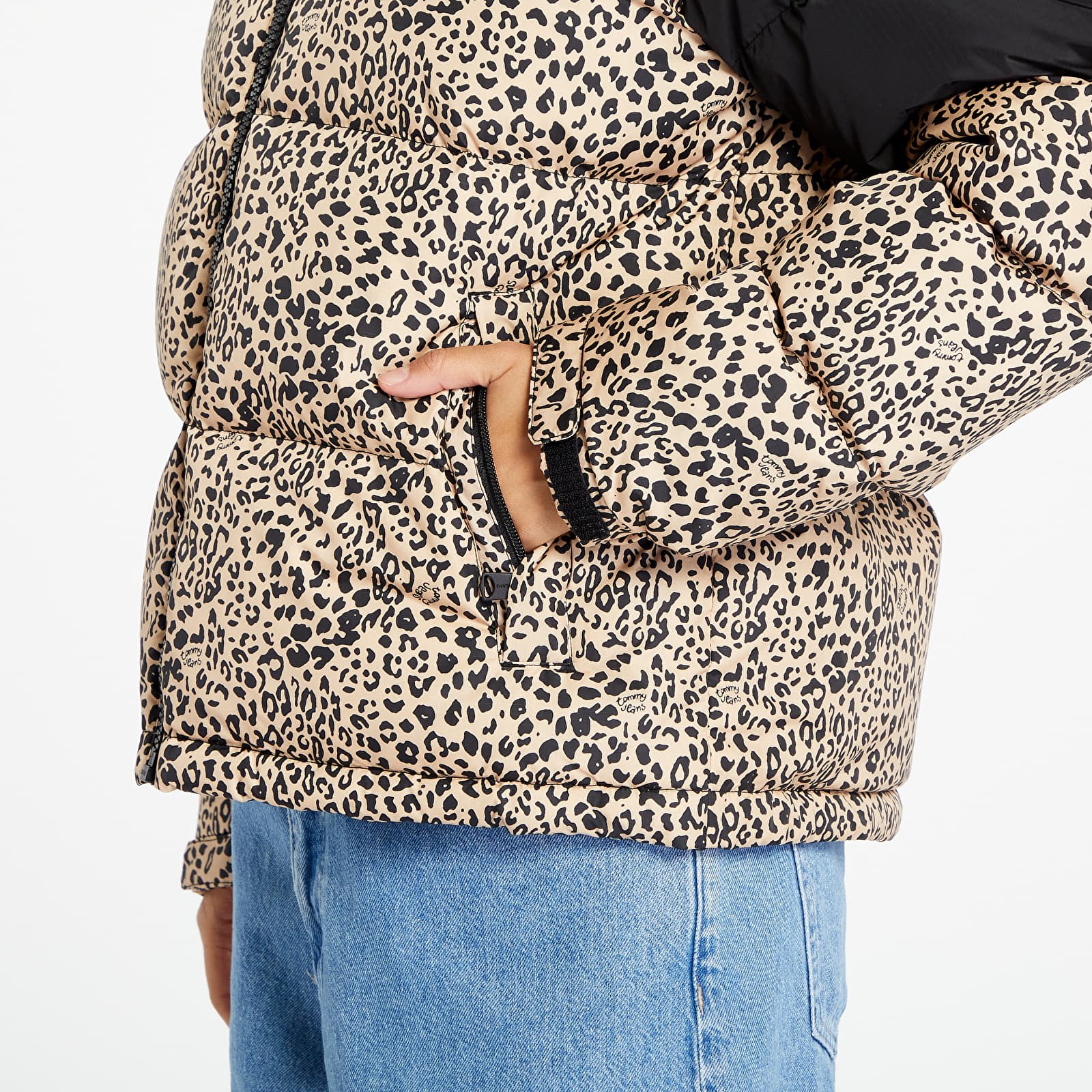 Giacche TOMMY JEANS Leo Alaska Puffer Beige