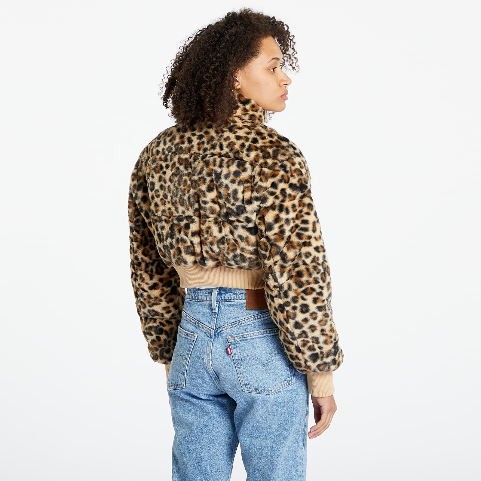Joped Tommy Jeans Ultra Cropped Leo Jacket Beige