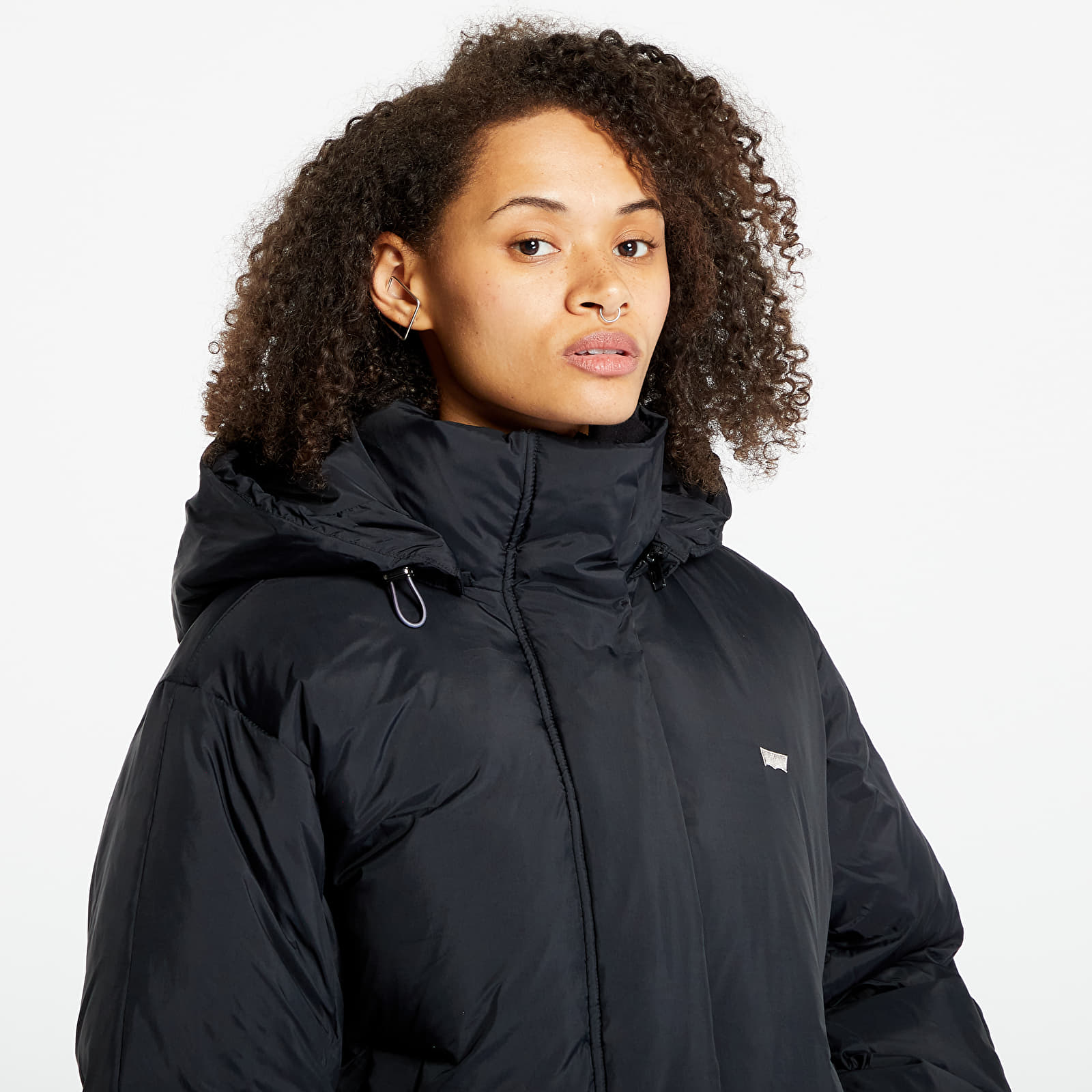 Jackets Levi s Pillow Bubble Shorty Puffer Jacket Black Queens