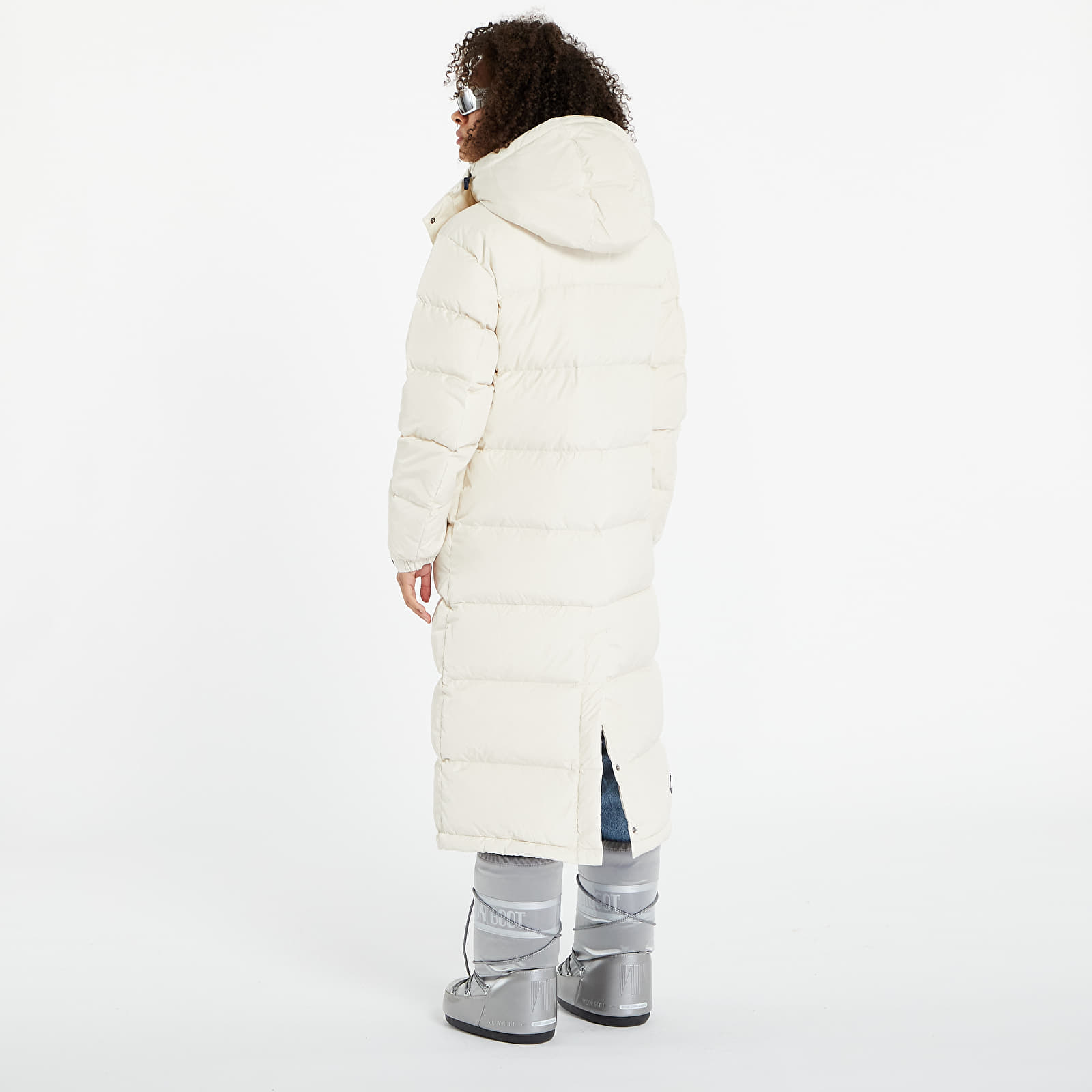 Bundy TOMMY JEANS Alaska Long Puffer Beige