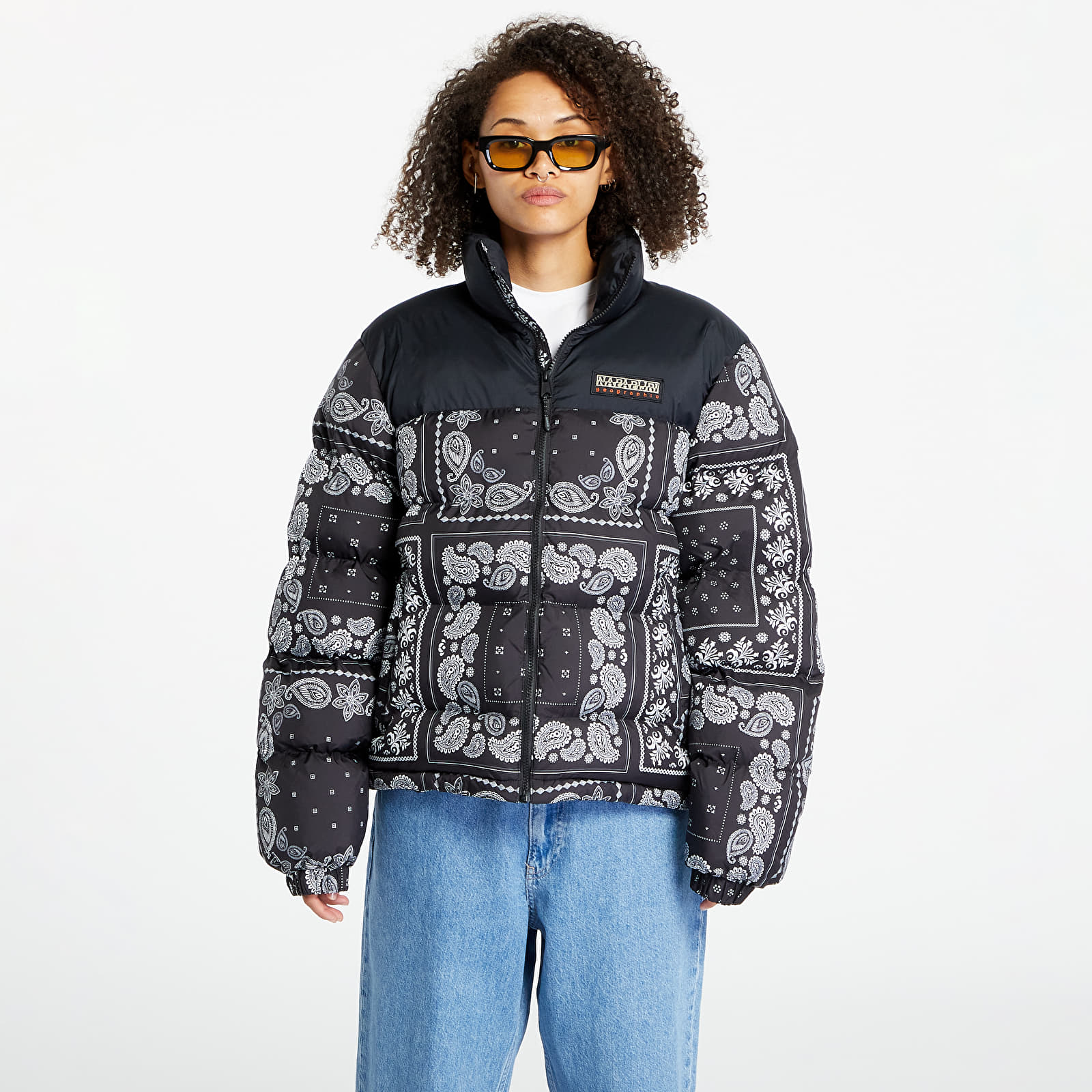 Jakas Napapijri Holiday Puffer Jacket UNISEX Black