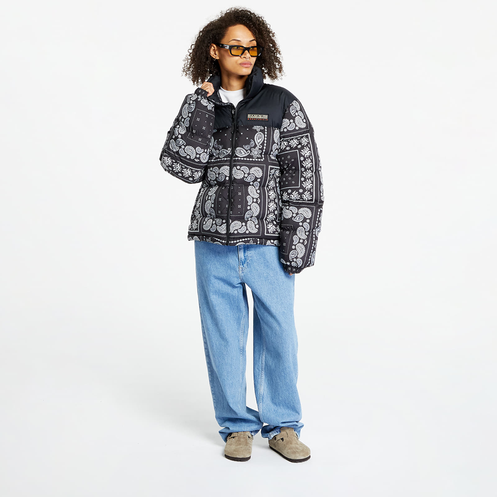 Jakas Napapijri Holiday Puffer Jacket UNISEX Black