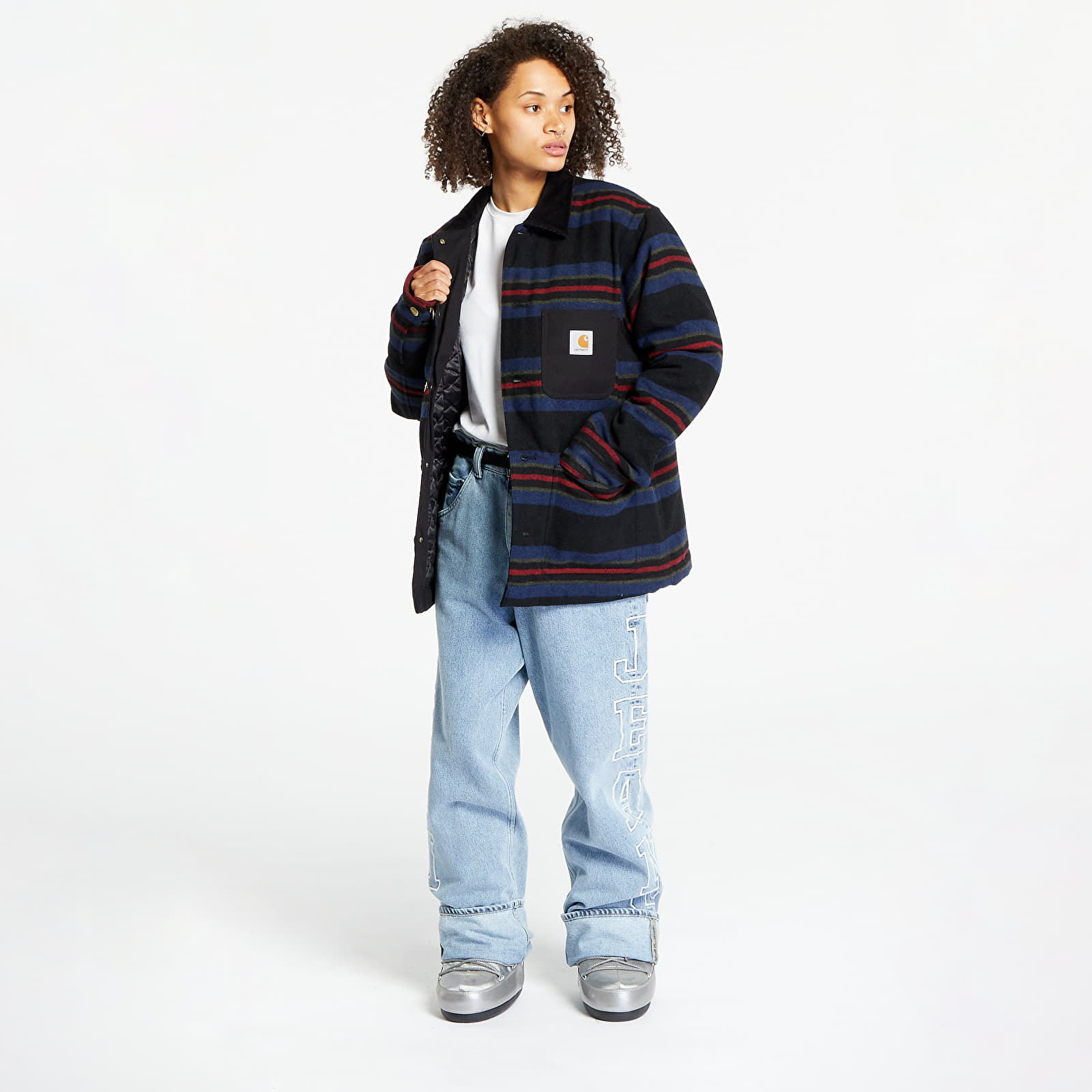 Jackets Carhartt WIP Oregon Jacket Starco Stripe/ Black | Queens