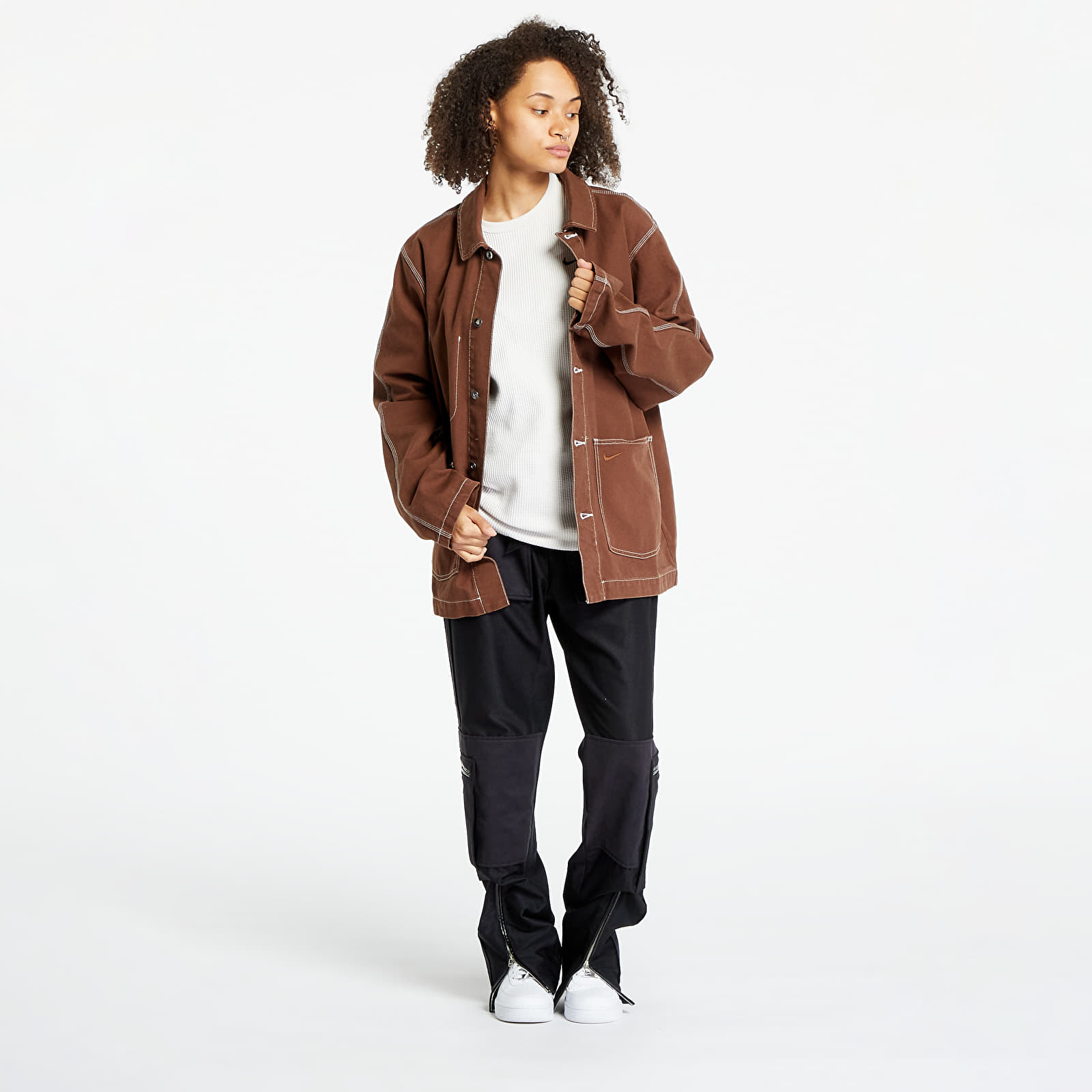 Bundy Nike Life Men's Chore Coat Jacket Cacao  Wow/ Cacao  Wow