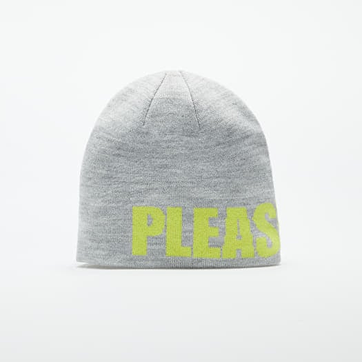 Καπέλο PLEASURES Ollie Skully Beanie Grey