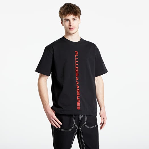 T-shirt PLEASURES Drag Heavyweight T-Shirt Black