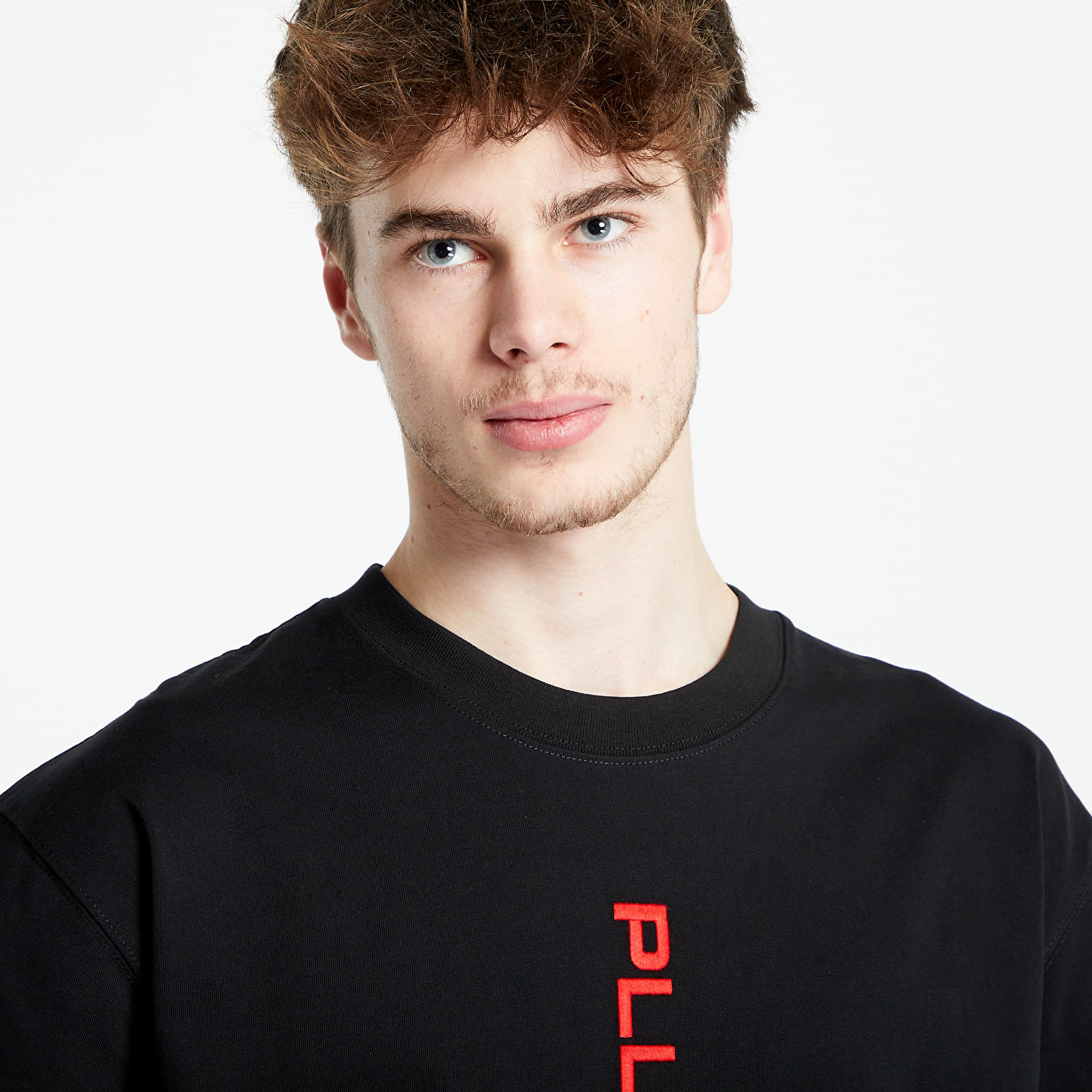 T-shirts PLEASURES Drag Heavyweight T-Shirt Black