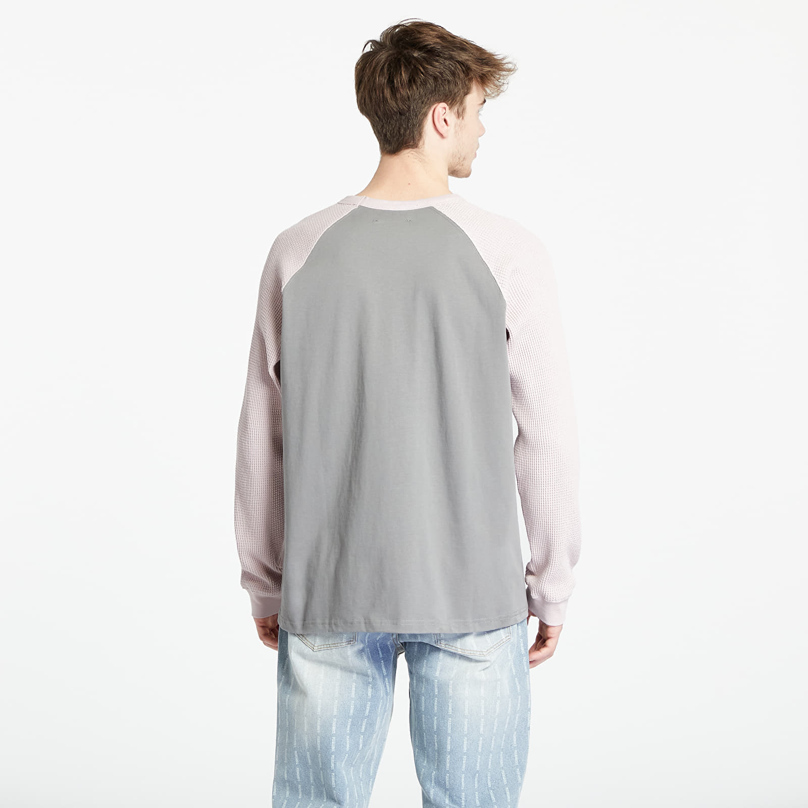 Majice PLEASURES Intercourse Raglan Long Sleeve Grey