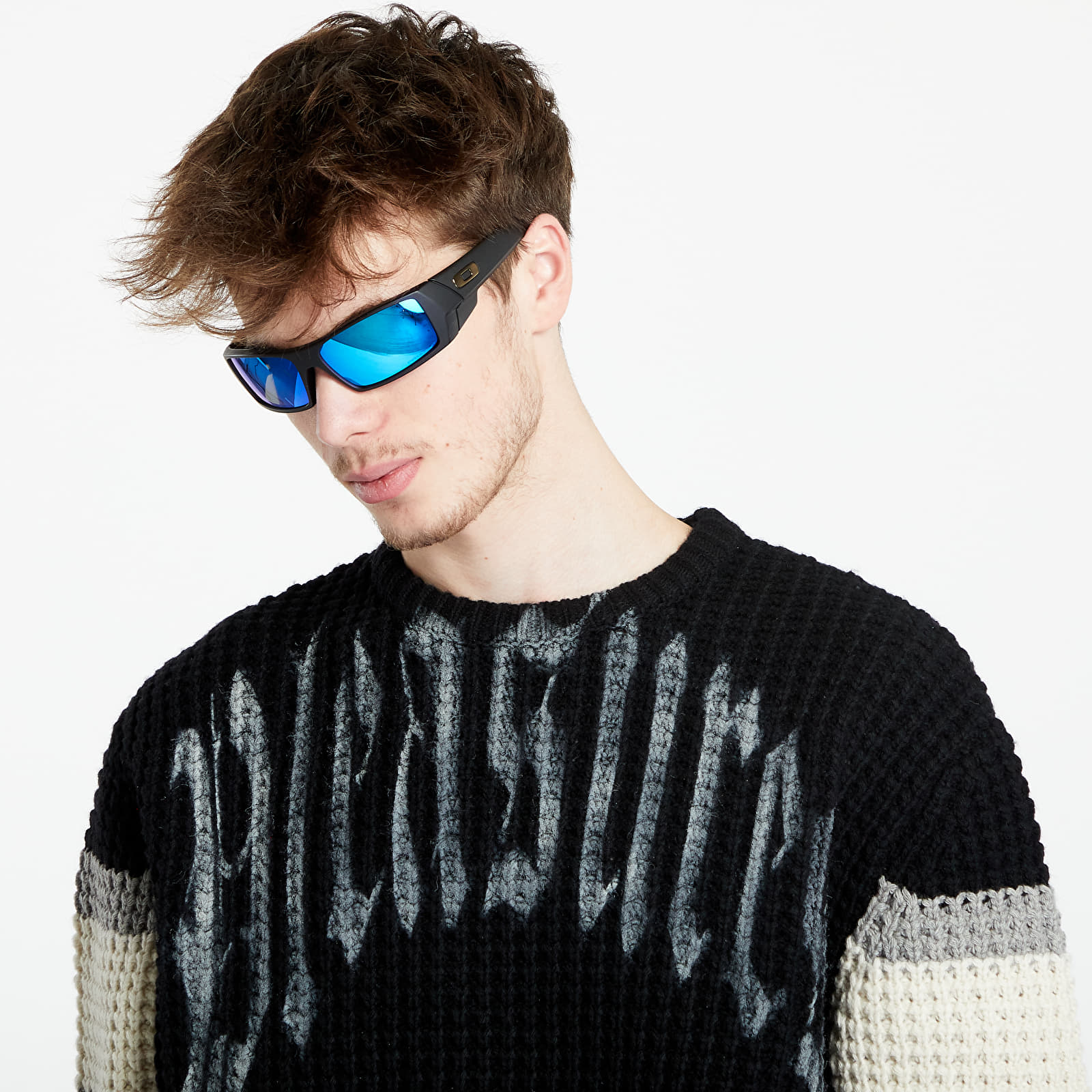 Suéteres PLEASURES Twitch Chunky Knit Sweater Black