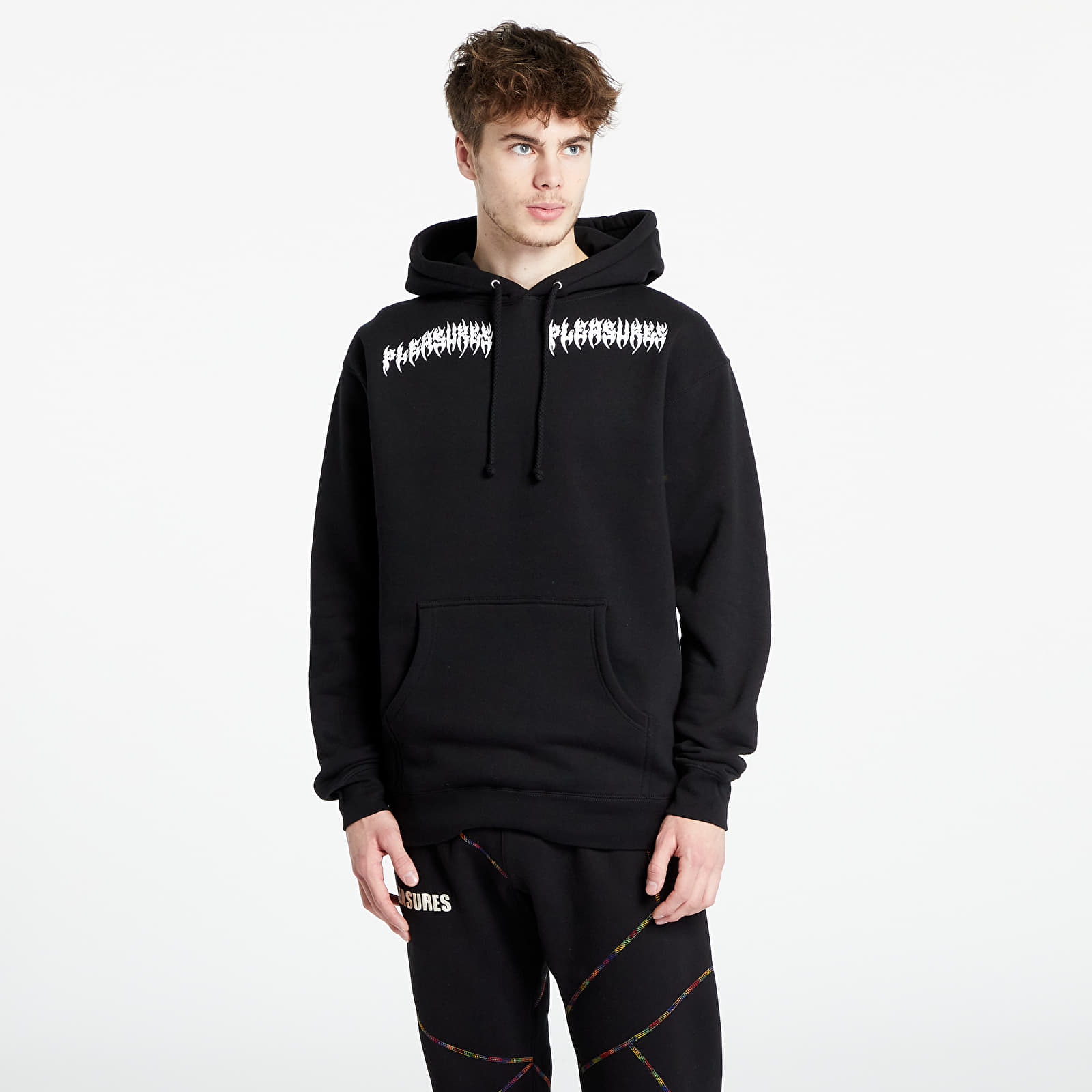 Black ripped sweatshirt clearance