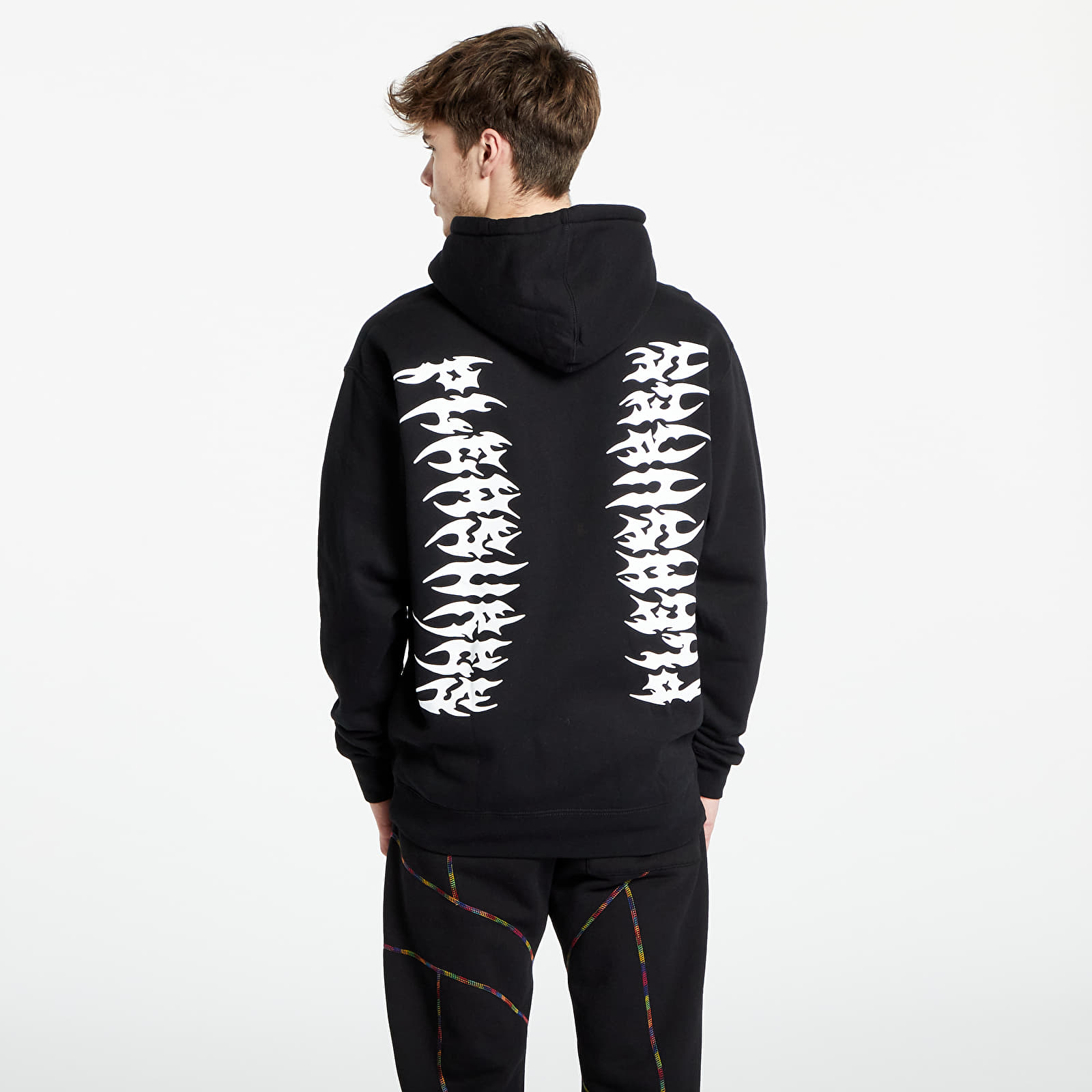 Black ripped sweatshirt new arrivals