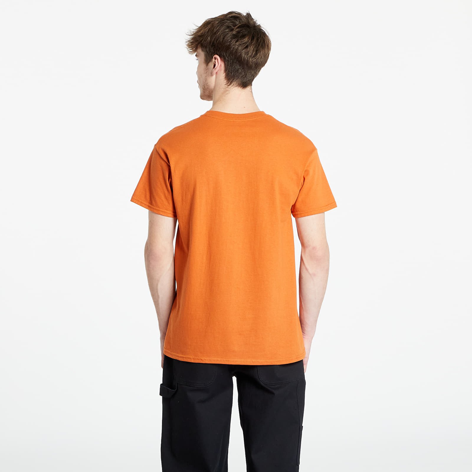 Koszulki PLEASURES Crumble T-Shirt Texas Orange