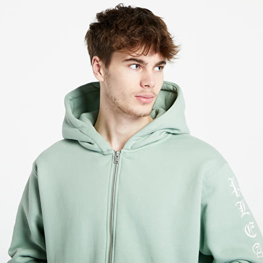 Sweatshirt PLEASURES Oe Zip Up Hooded Sweatshirt
