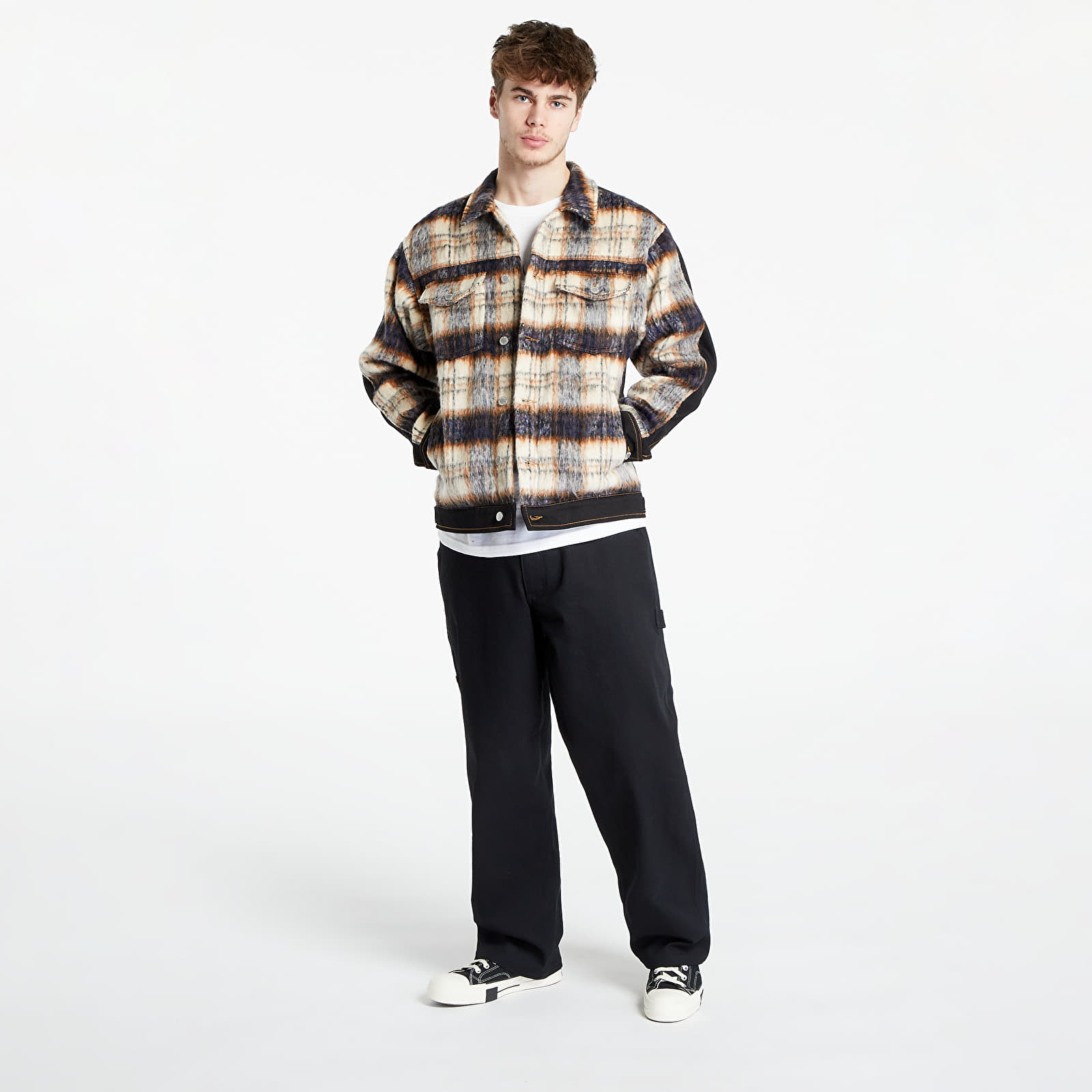 Jassen PLEASURES Mental Trucker Jacket Black