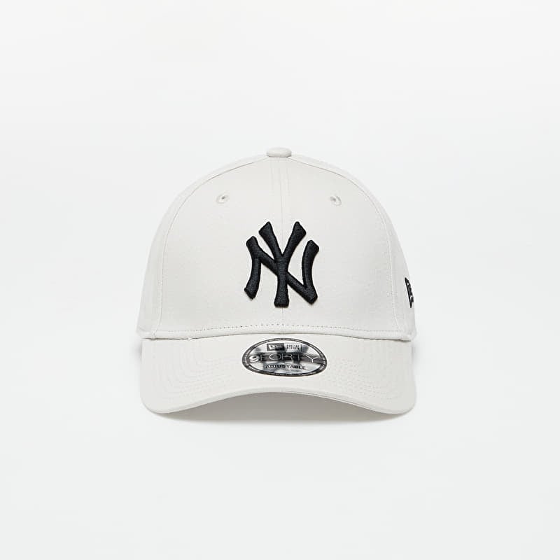 Cap New Era 940 MLB League Essential New York Yankees Cream/ Black